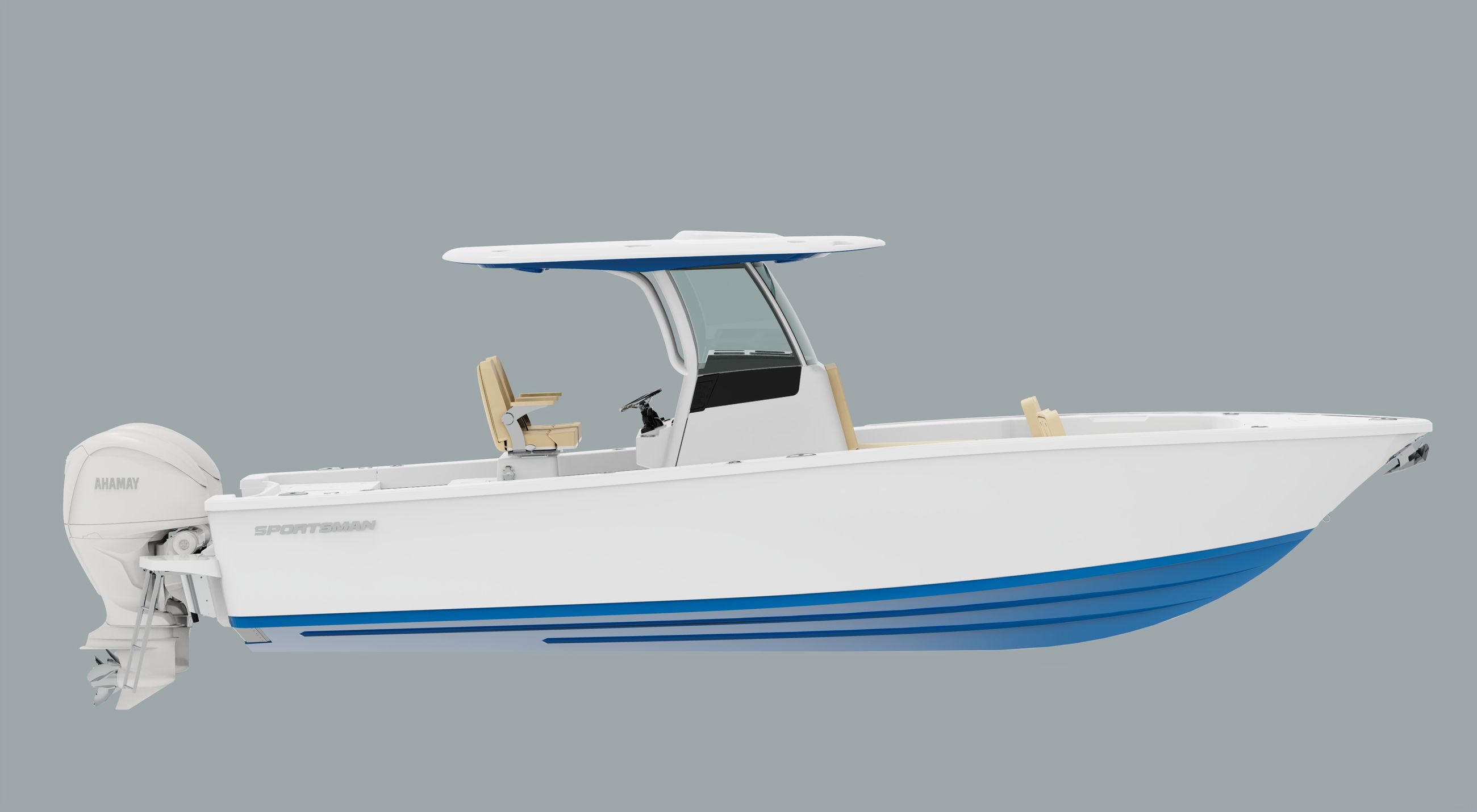 Standard features for the 287-bay-boat