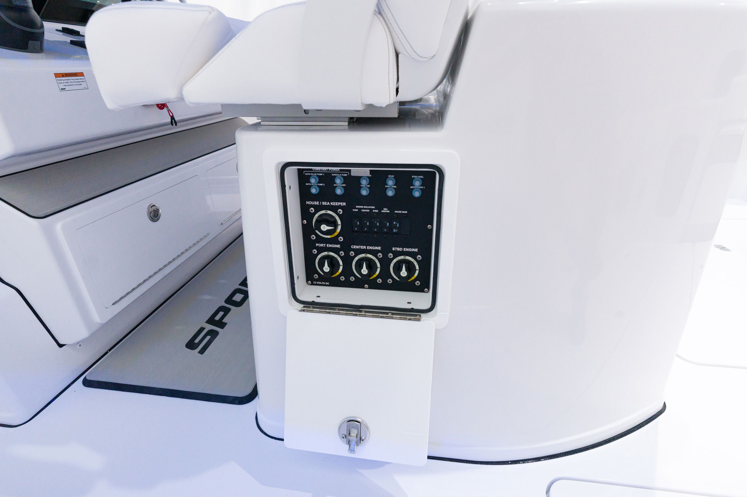 Detail image of Battery Switch Panel