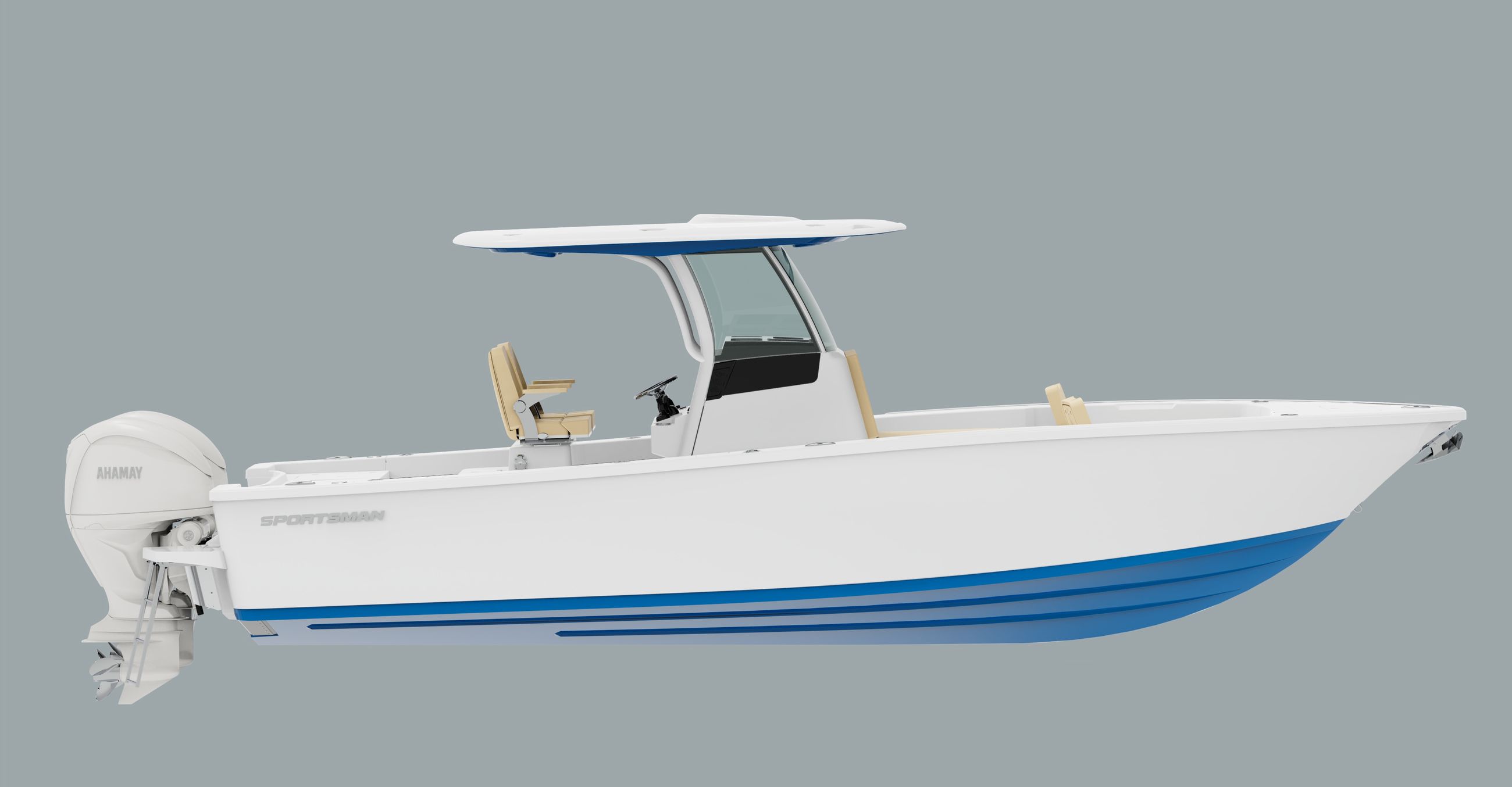 Large detail image of the Masters 287 Bay Boat