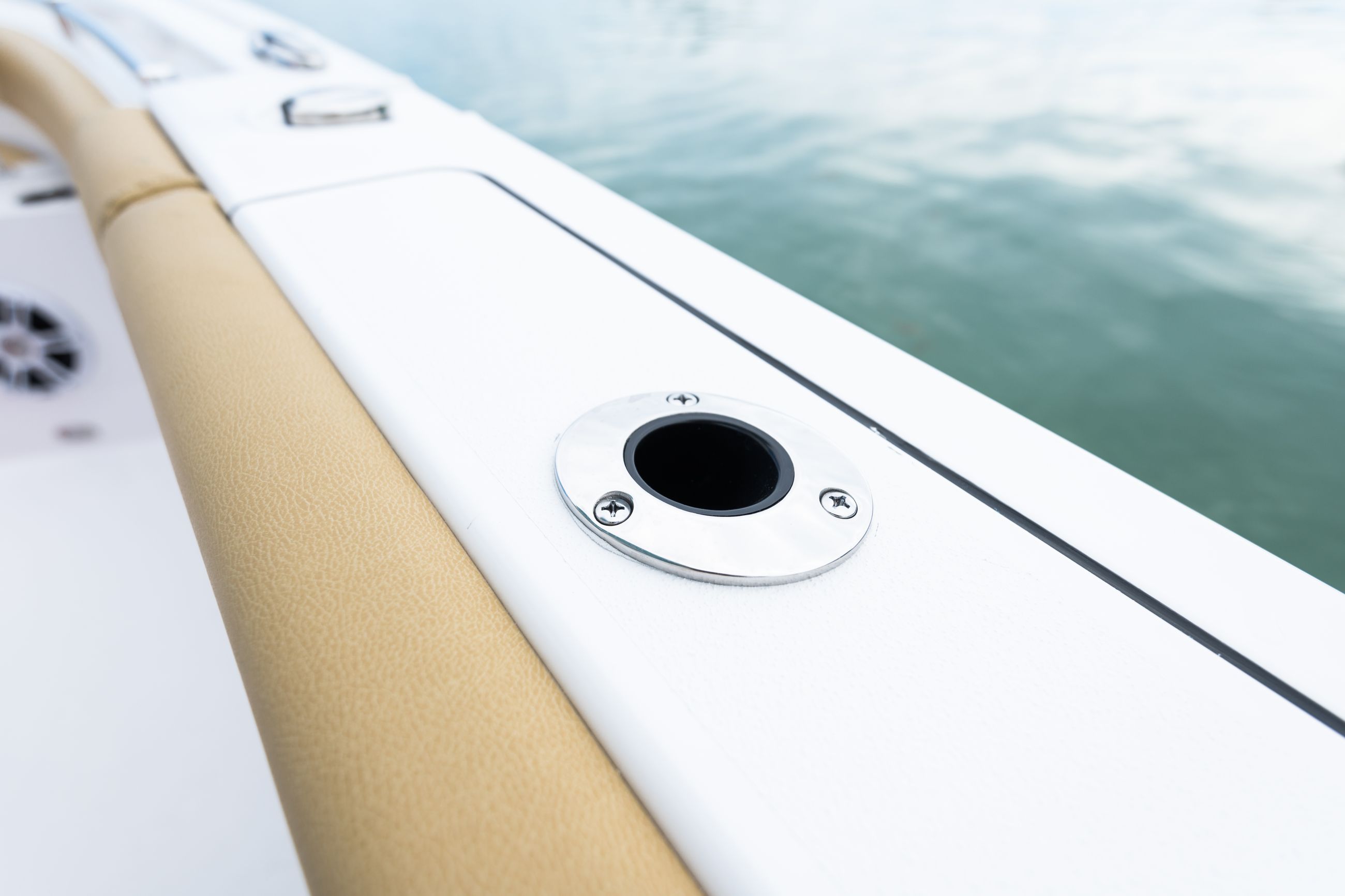 Detail image of Flush Mount Gunwale Rod Holders