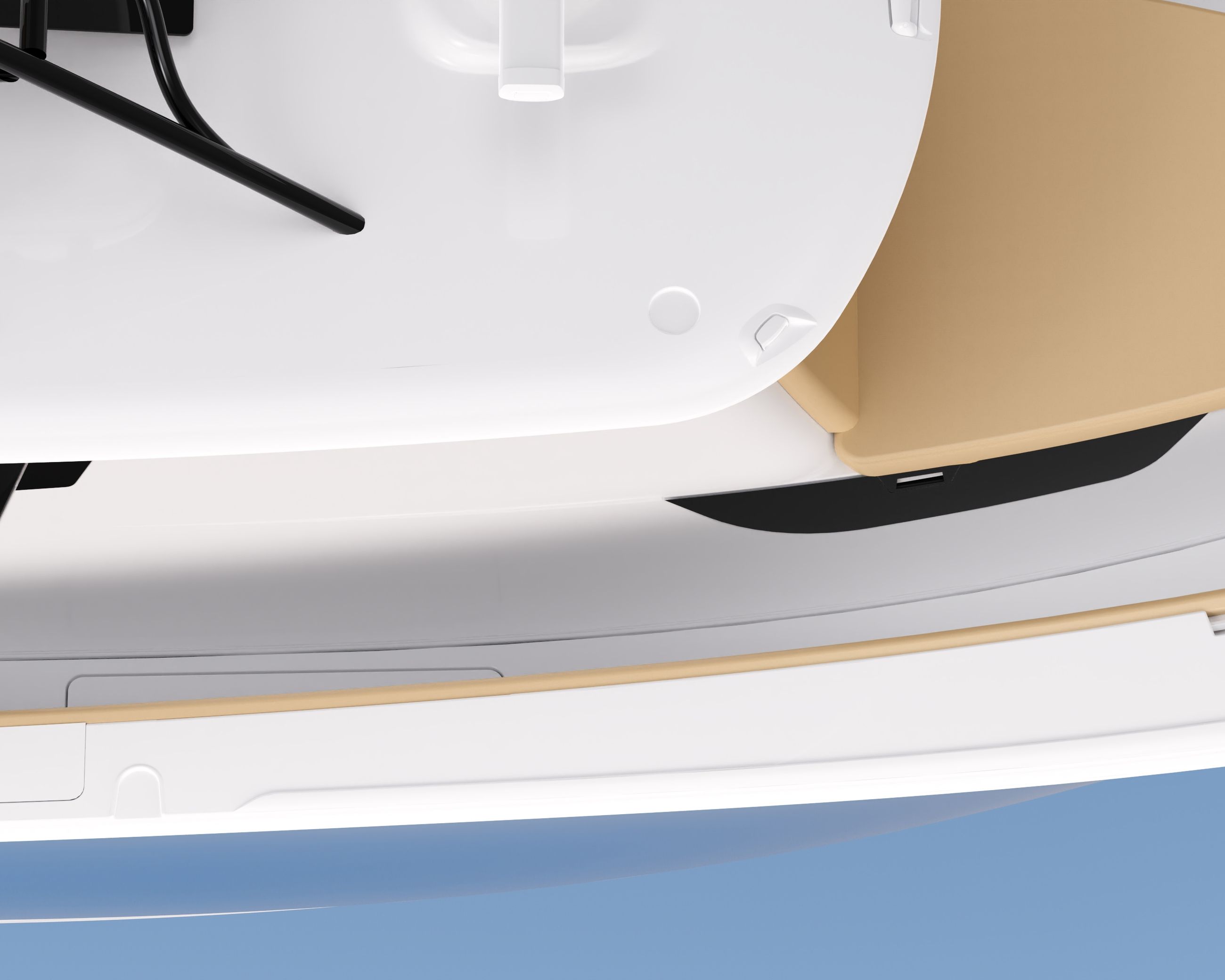 Detail image of the Open 402 Center Console
