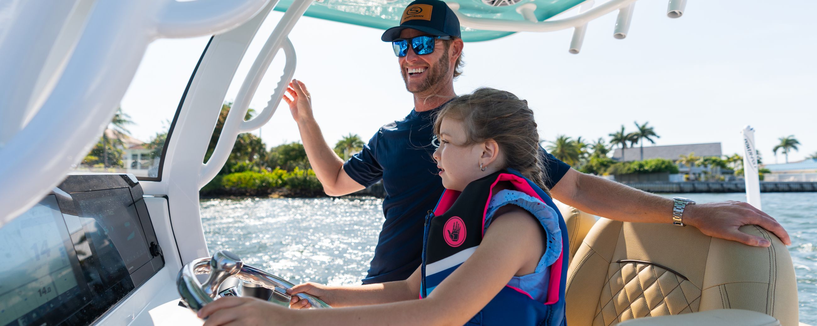 Electronics for the 227-bay-boat