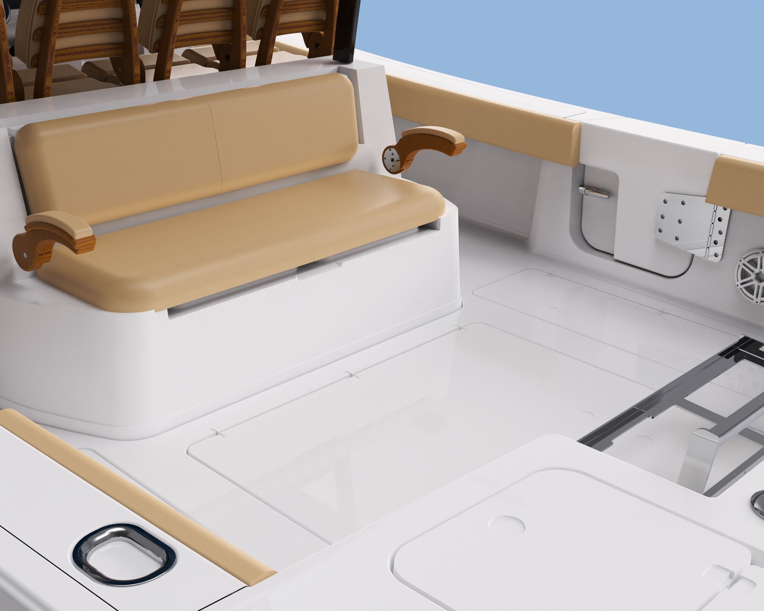 Detail image of the Open 402 Center Console