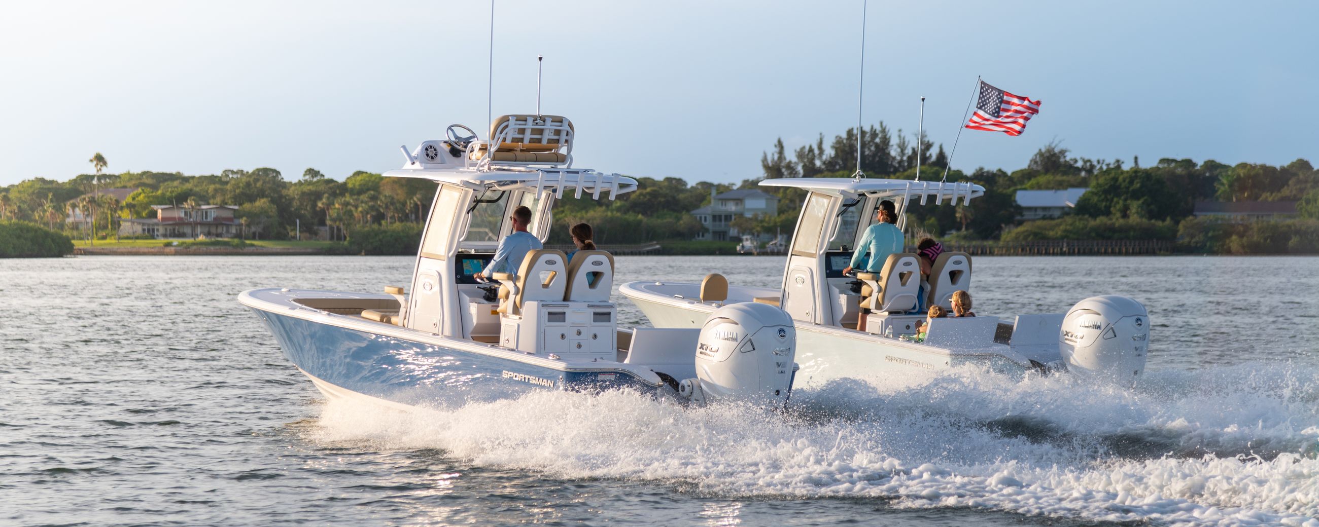 Engine options for the 267-bay-boat