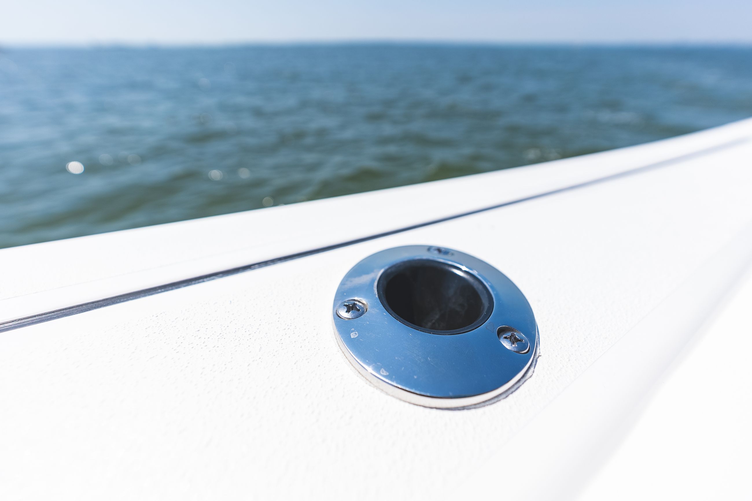 Detail image of Flush Mount Gunwale Rod Holders