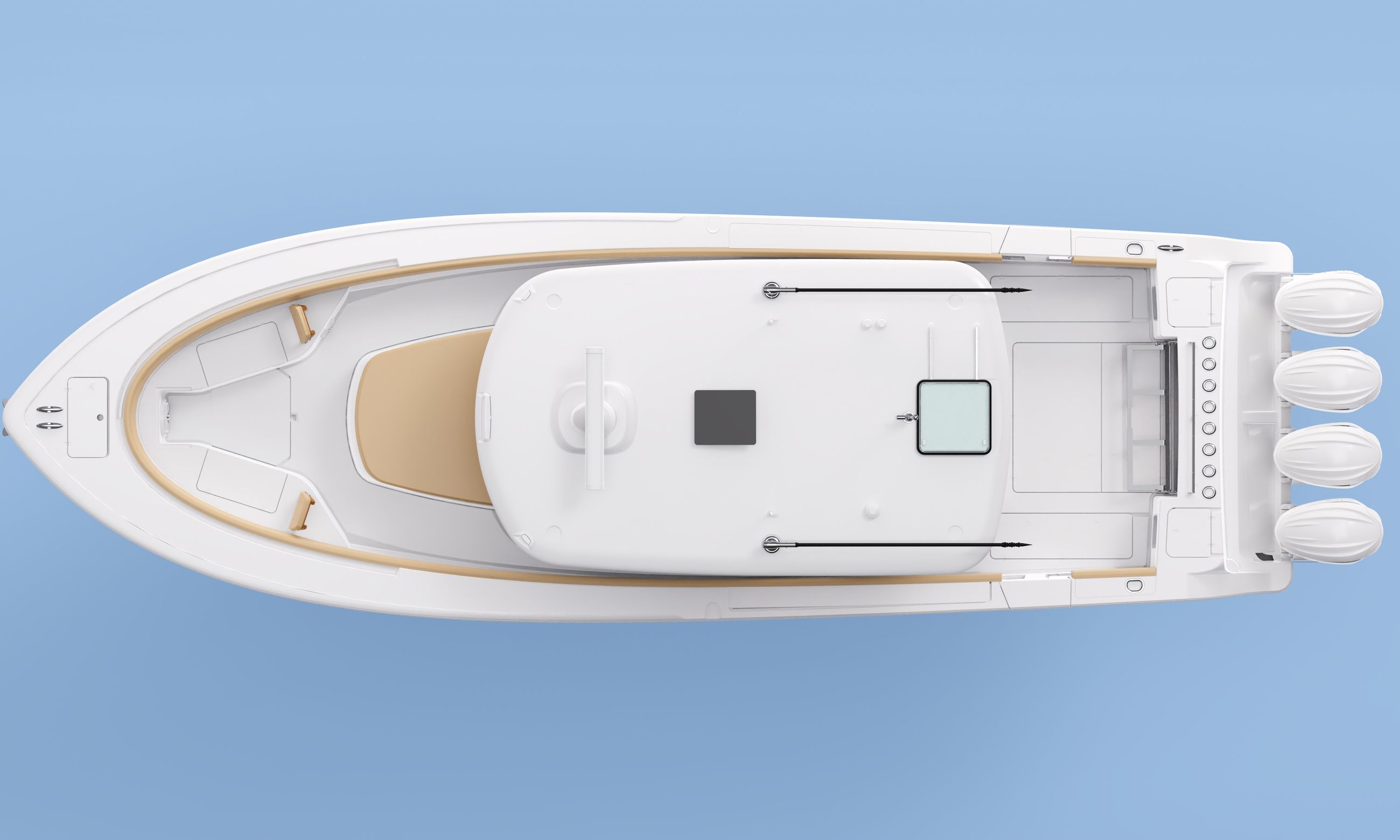 Detail image of the Open 402 Center Console