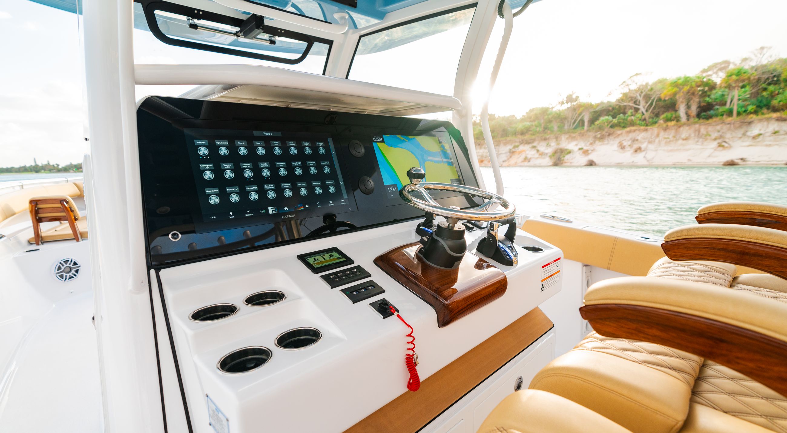 Electronics for the 352-center-console