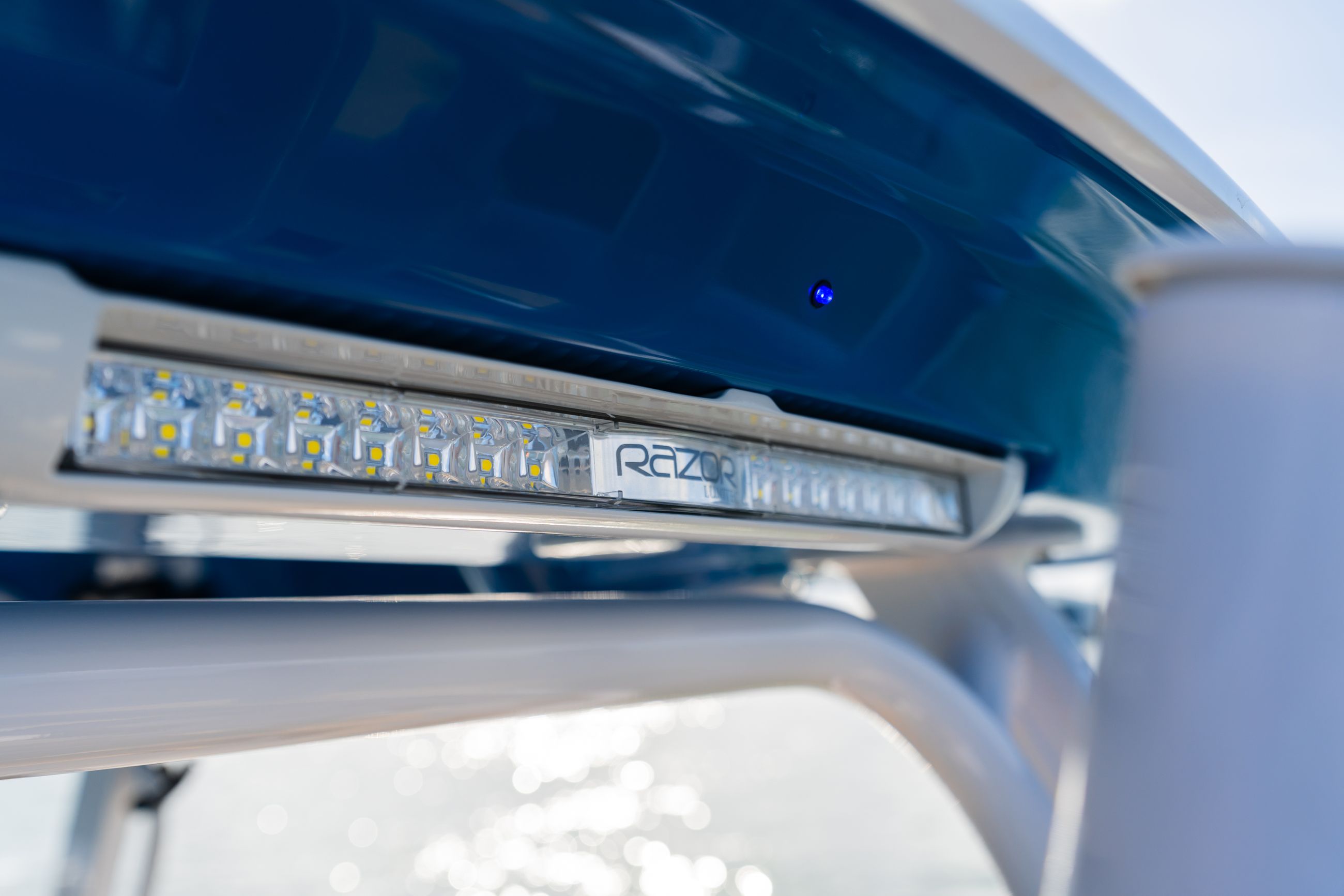 Detail image of Rear Lumitec 18” Razor Flood Light Bar