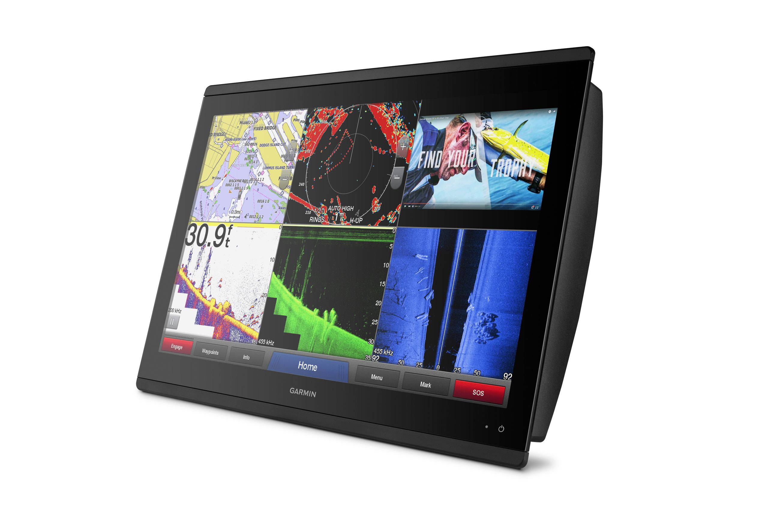 Garmin Marine Chartplotters, VHF Radios, Transducers & Radars