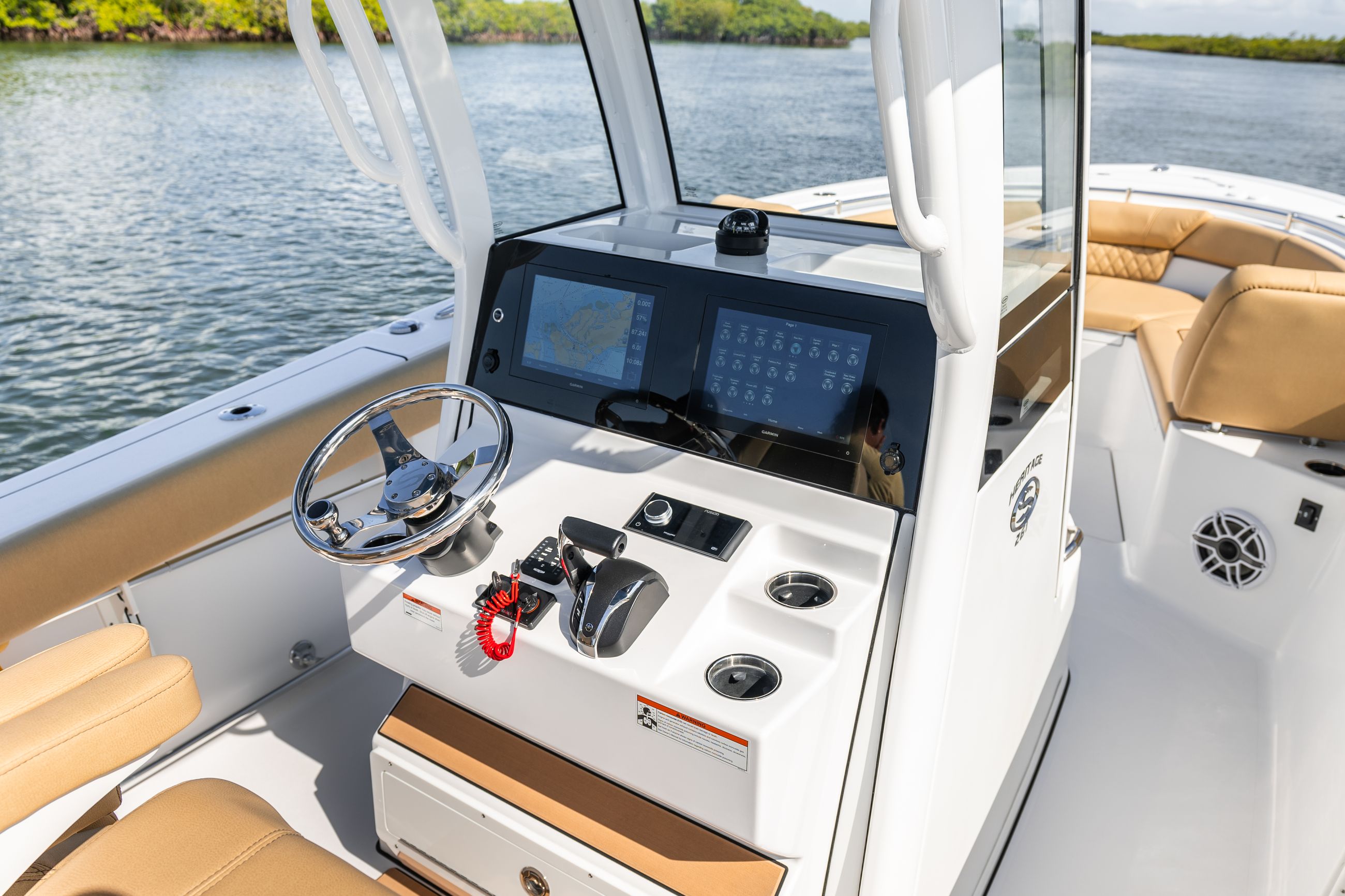 Detail image of Dual Garmin GPSMAP® 1243xsv 12 Chartplotters