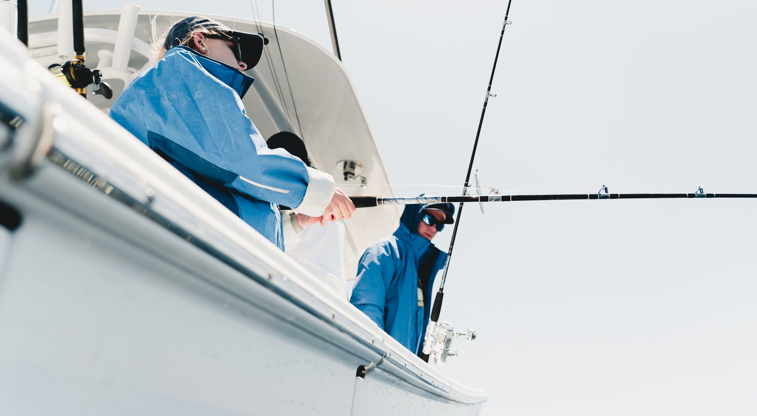 Family time on a Sportsman Boat.