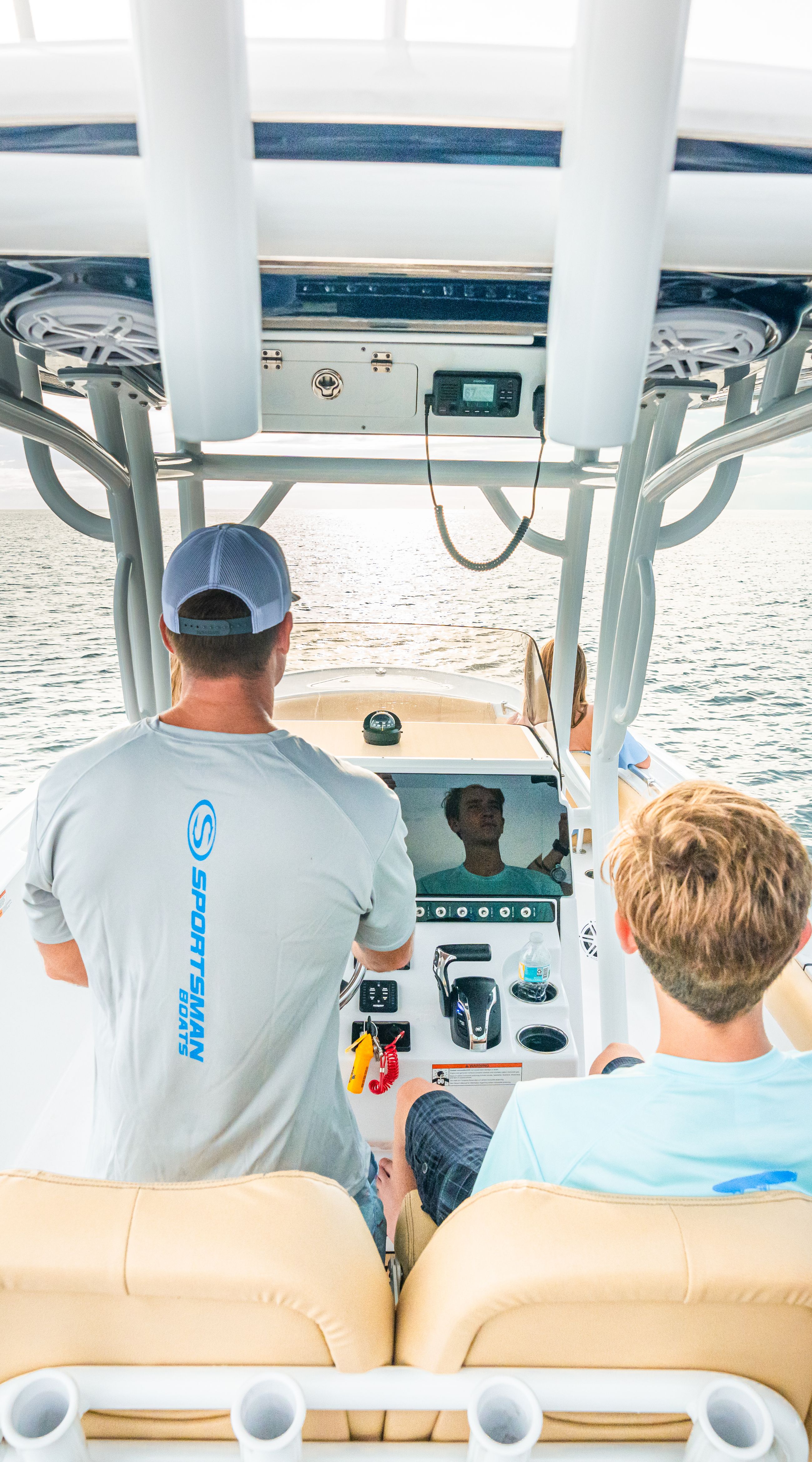 Detail image of the Open 242 Center Console