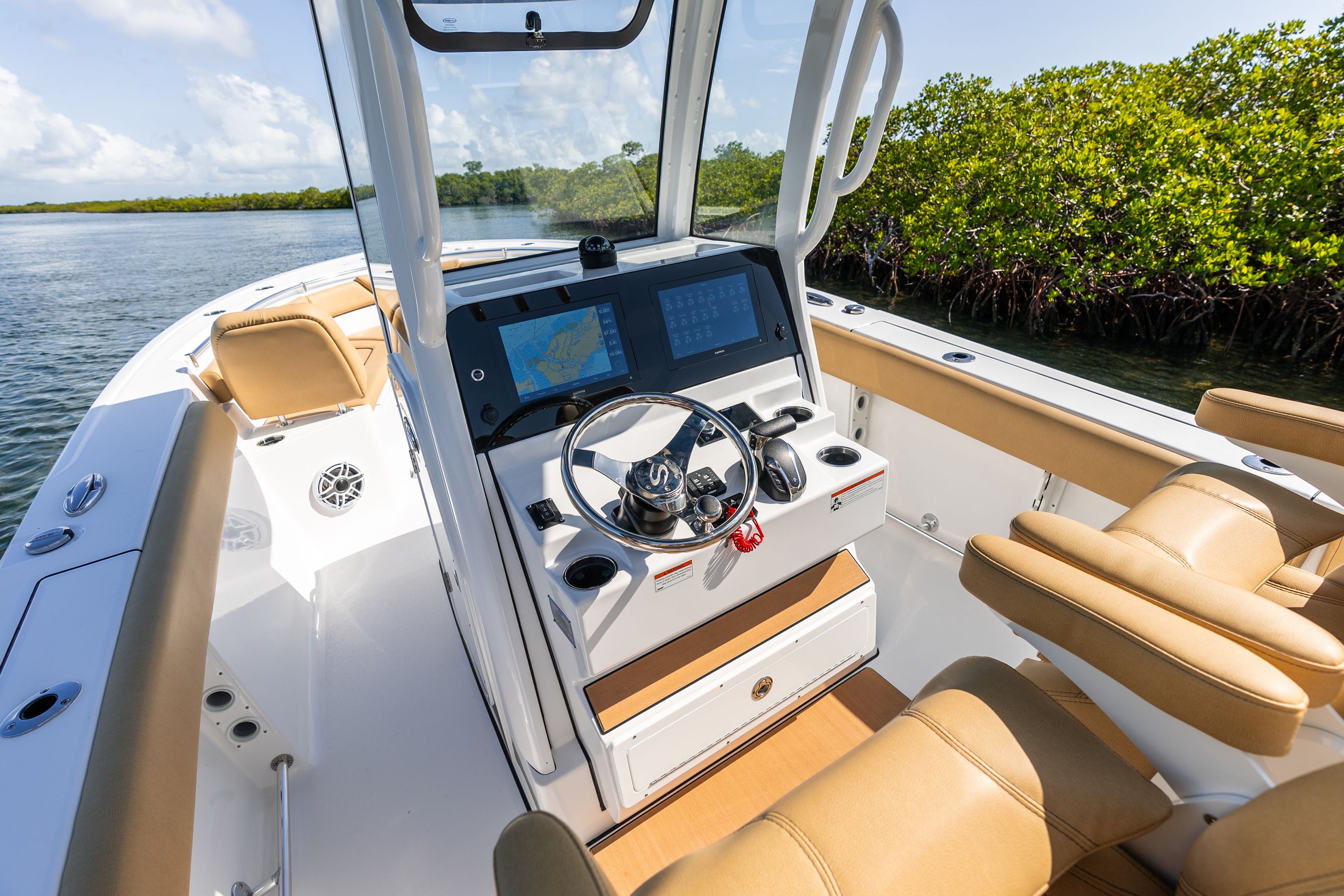 Detail image of Dual Garmin GPSMAP® 1243xsv 12 Chartplotters