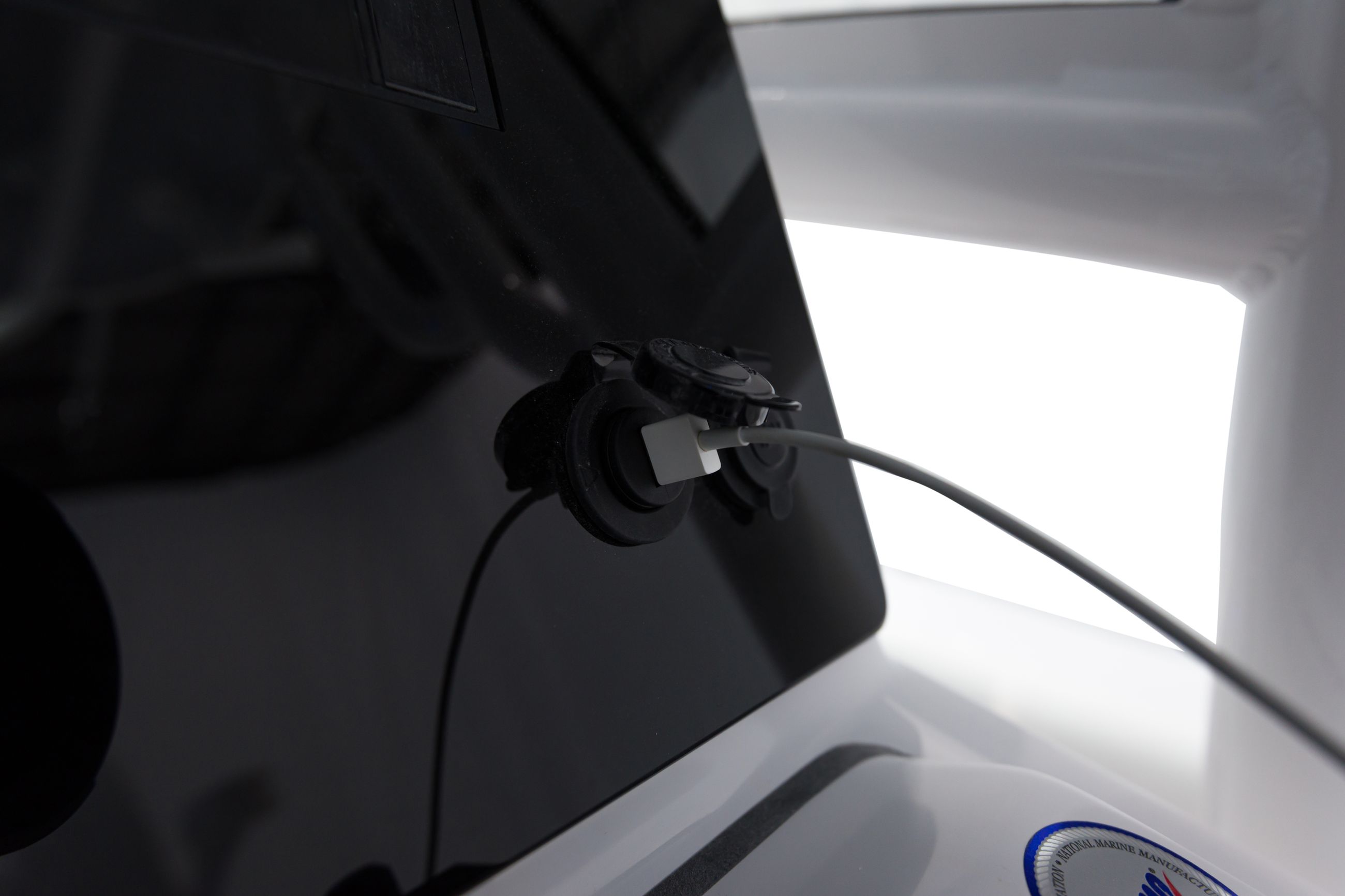 Detail image of USB Plug In-Dash & 12V Receptacle