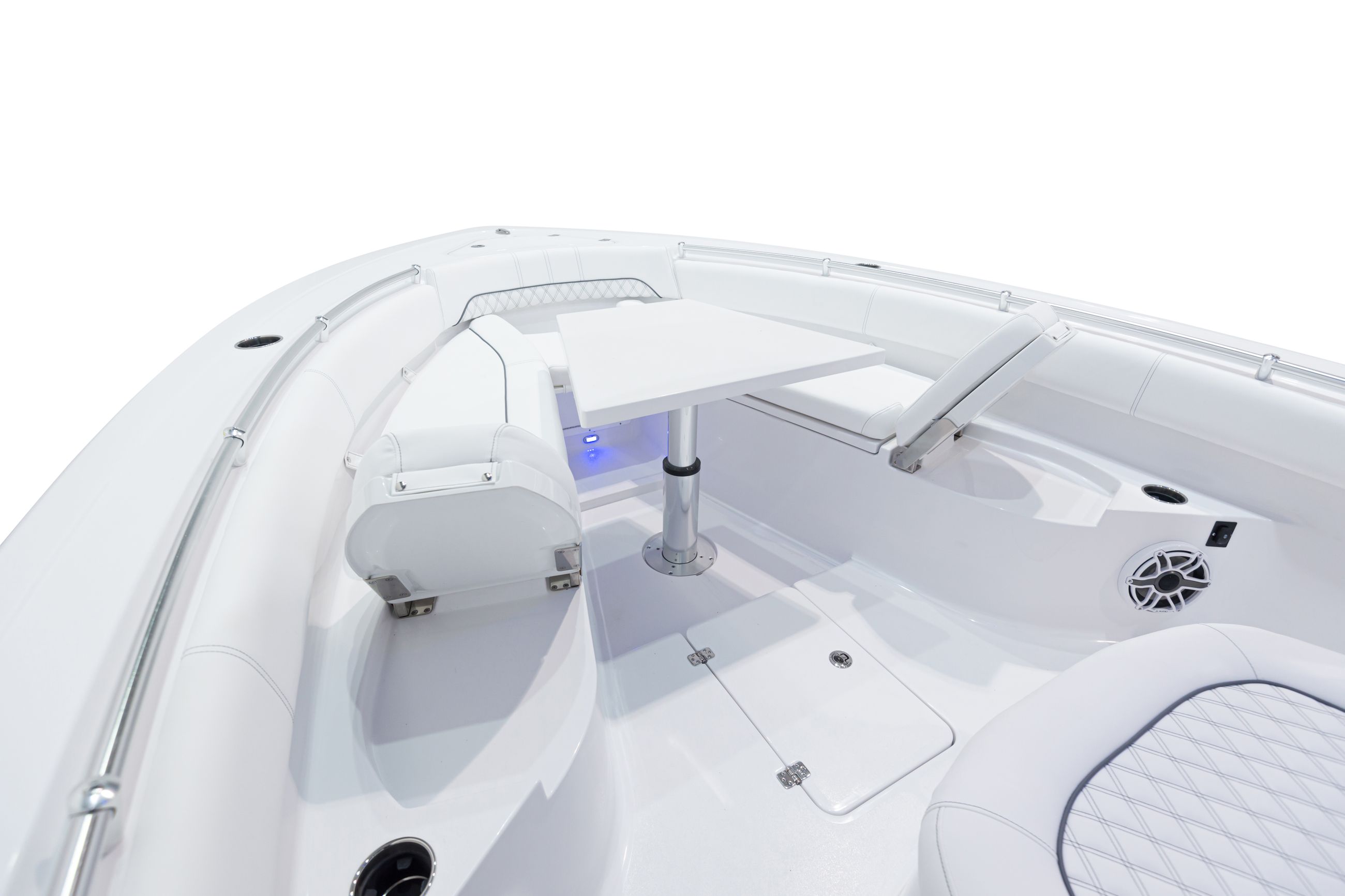 Detail image of Actuated Bow Sun Deck / Table