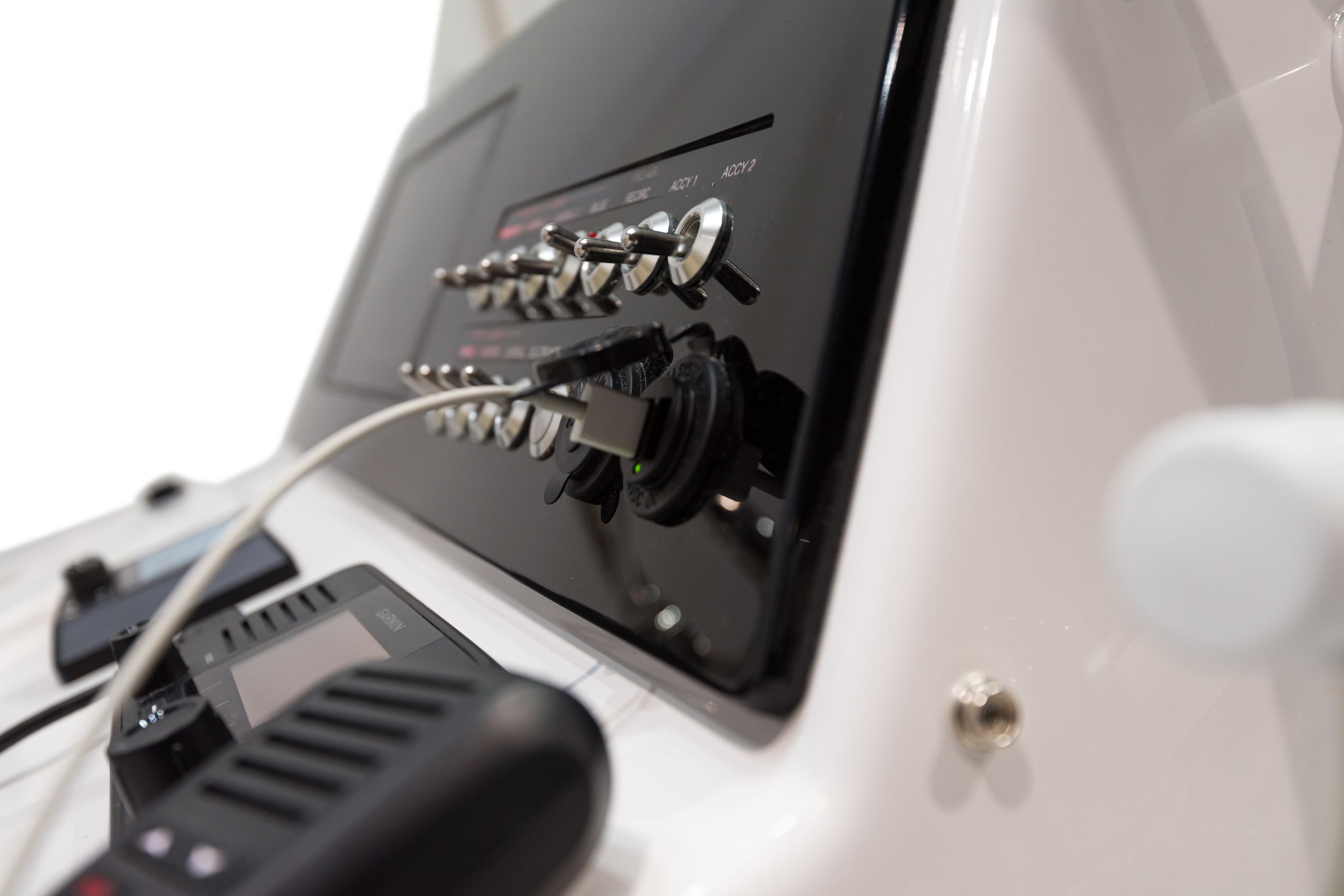 Detail image of USB Plug In-Dash & 12V Receptacle