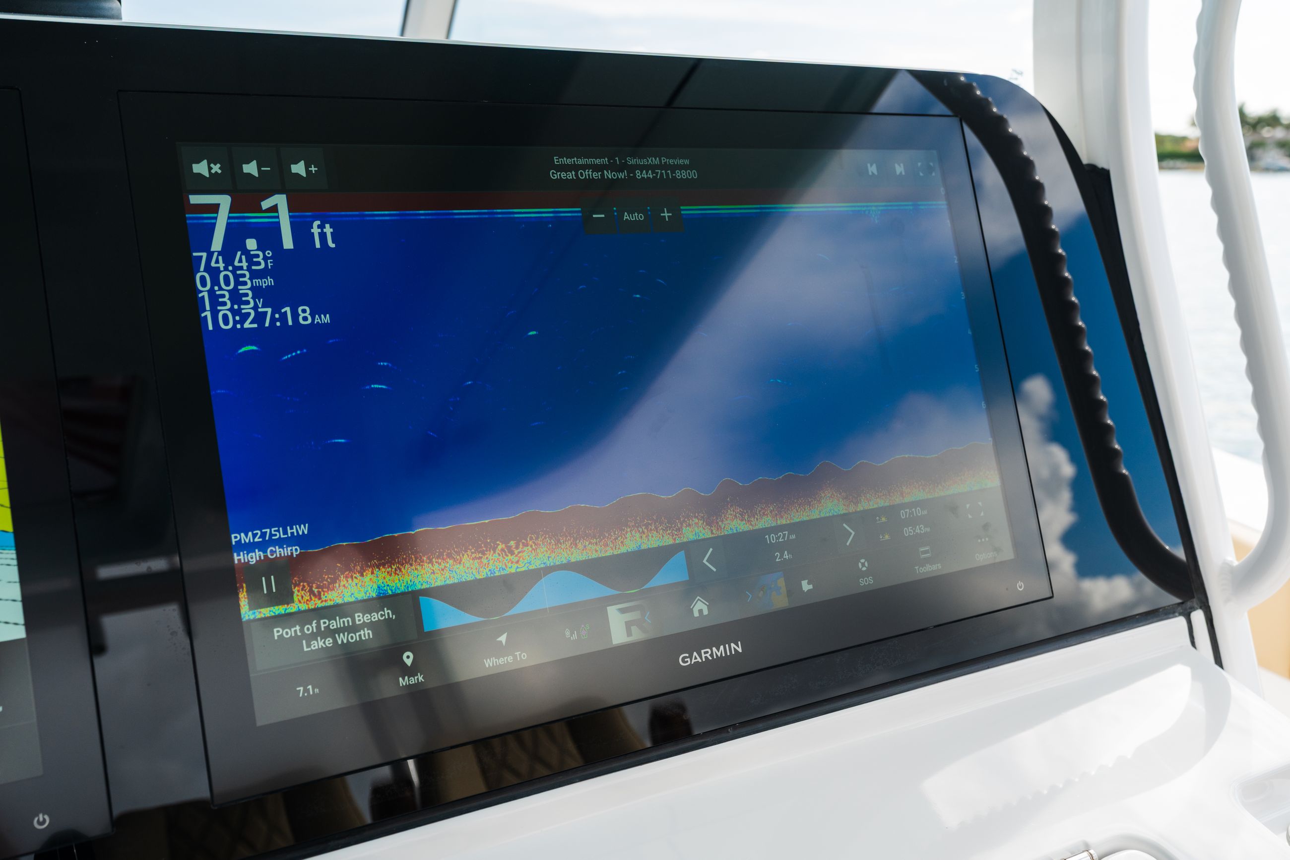 Detail image of Airmar PM275LHW 1kW CHIRP Transducer