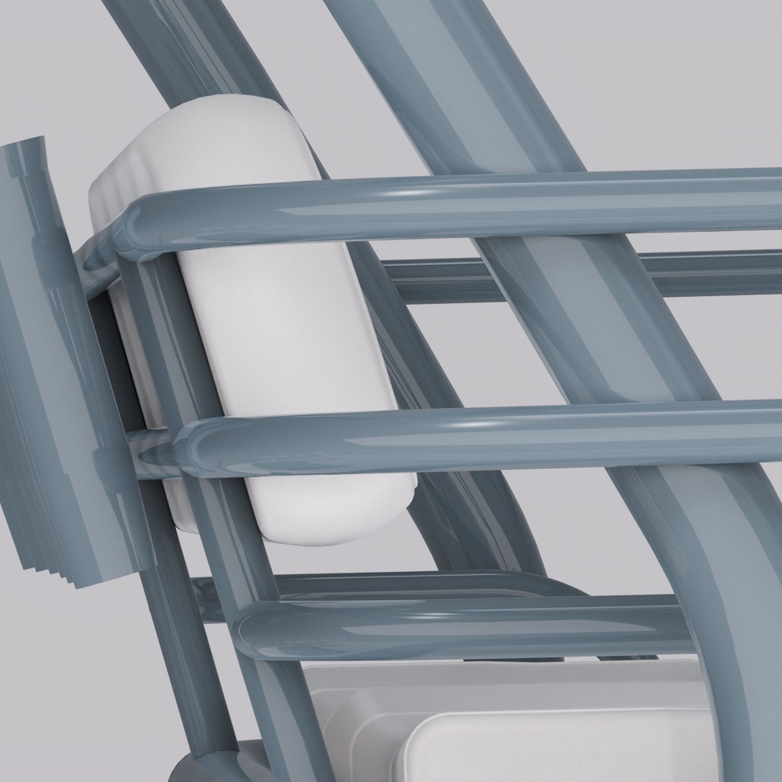 Powder coating image for the white powder coating