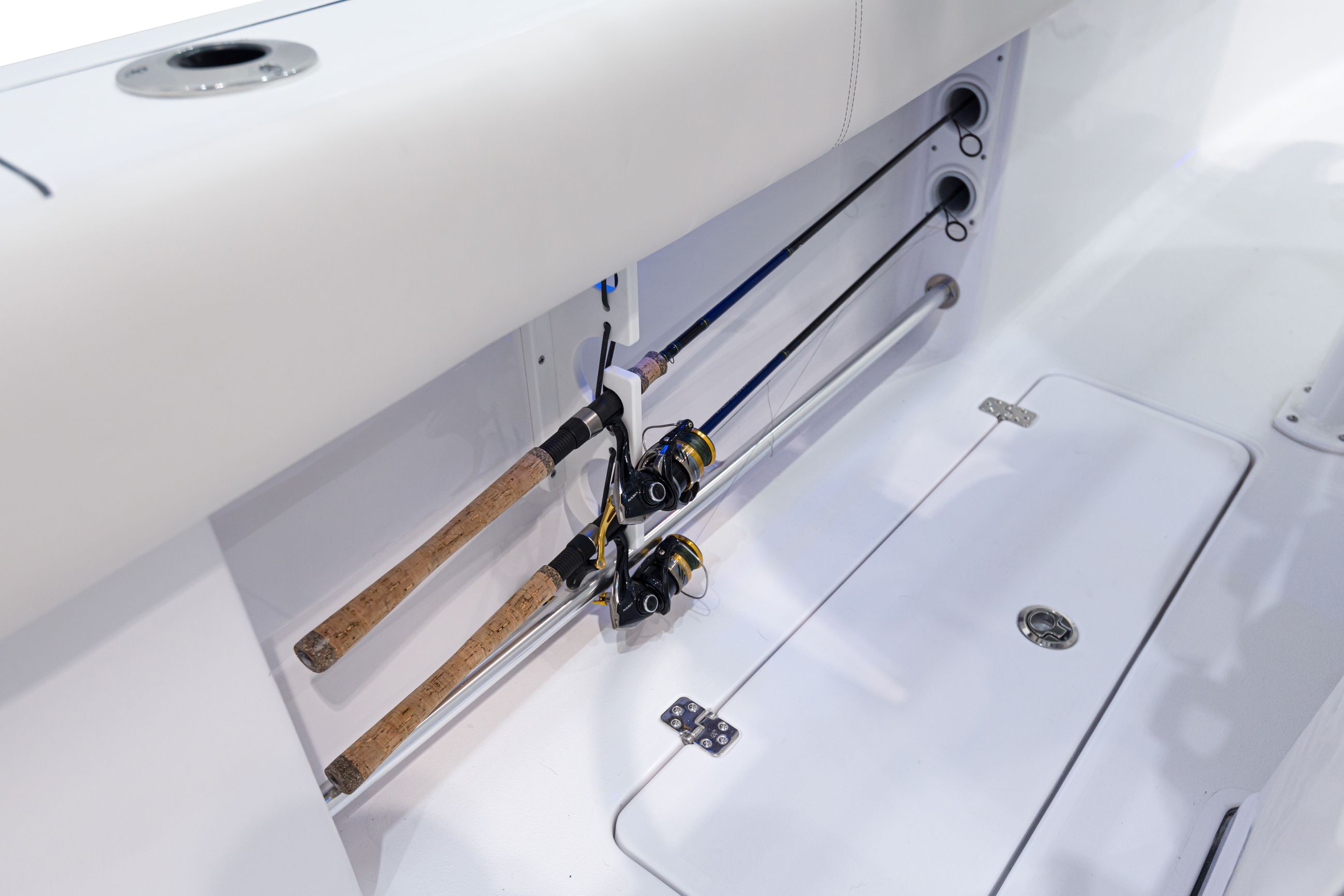 Detail image of Under Gunwale Rod Racks