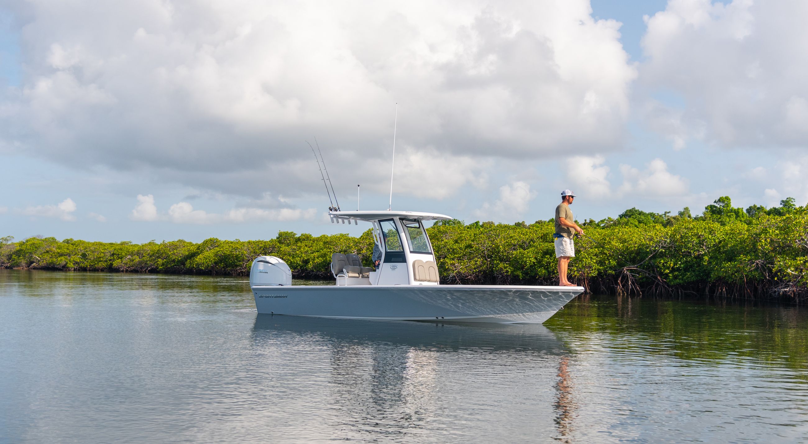 All of the technical specifications for the 247-bay-boat