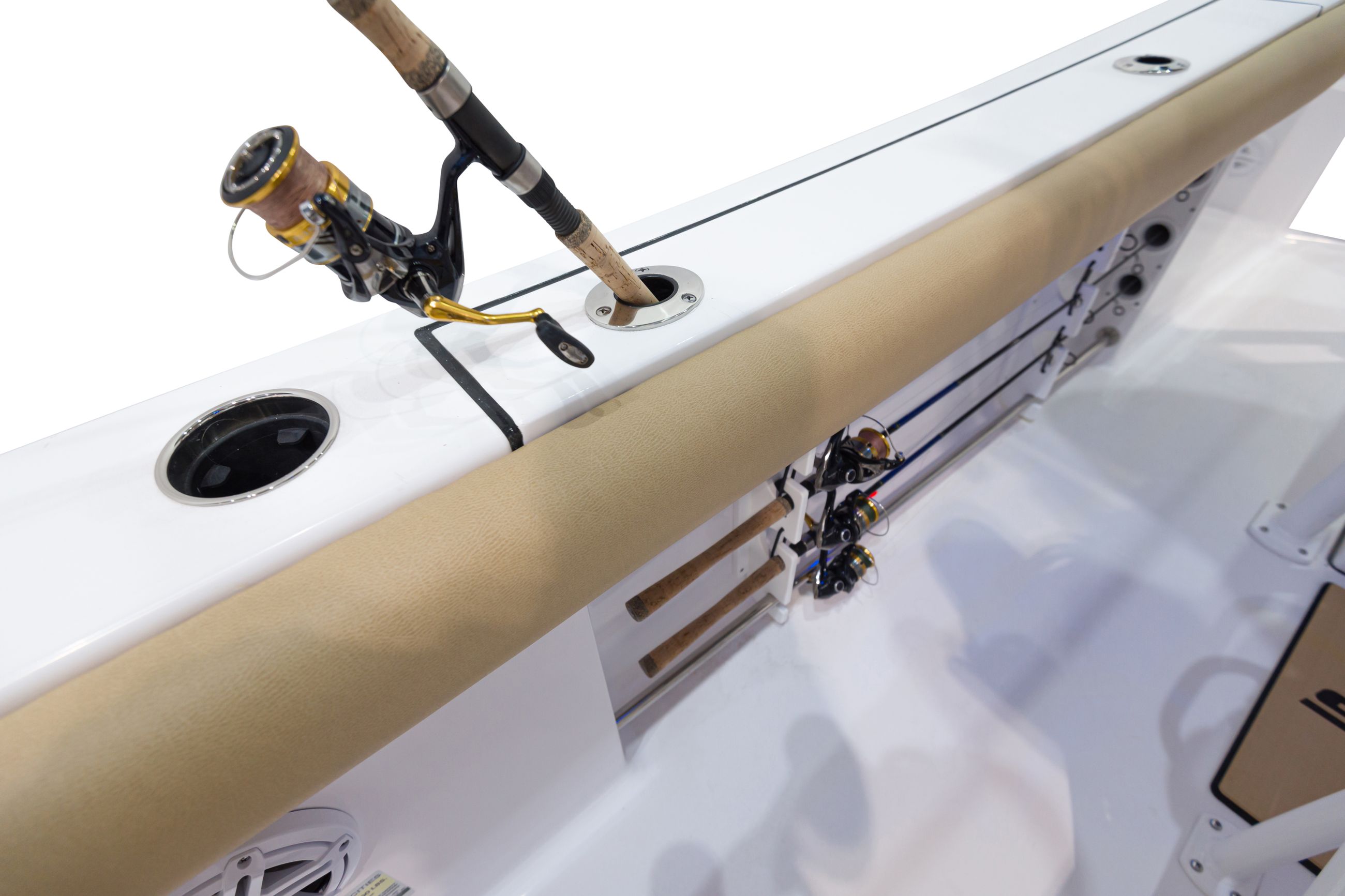 Detail image of Flush Mount Gunwale Rod Holders