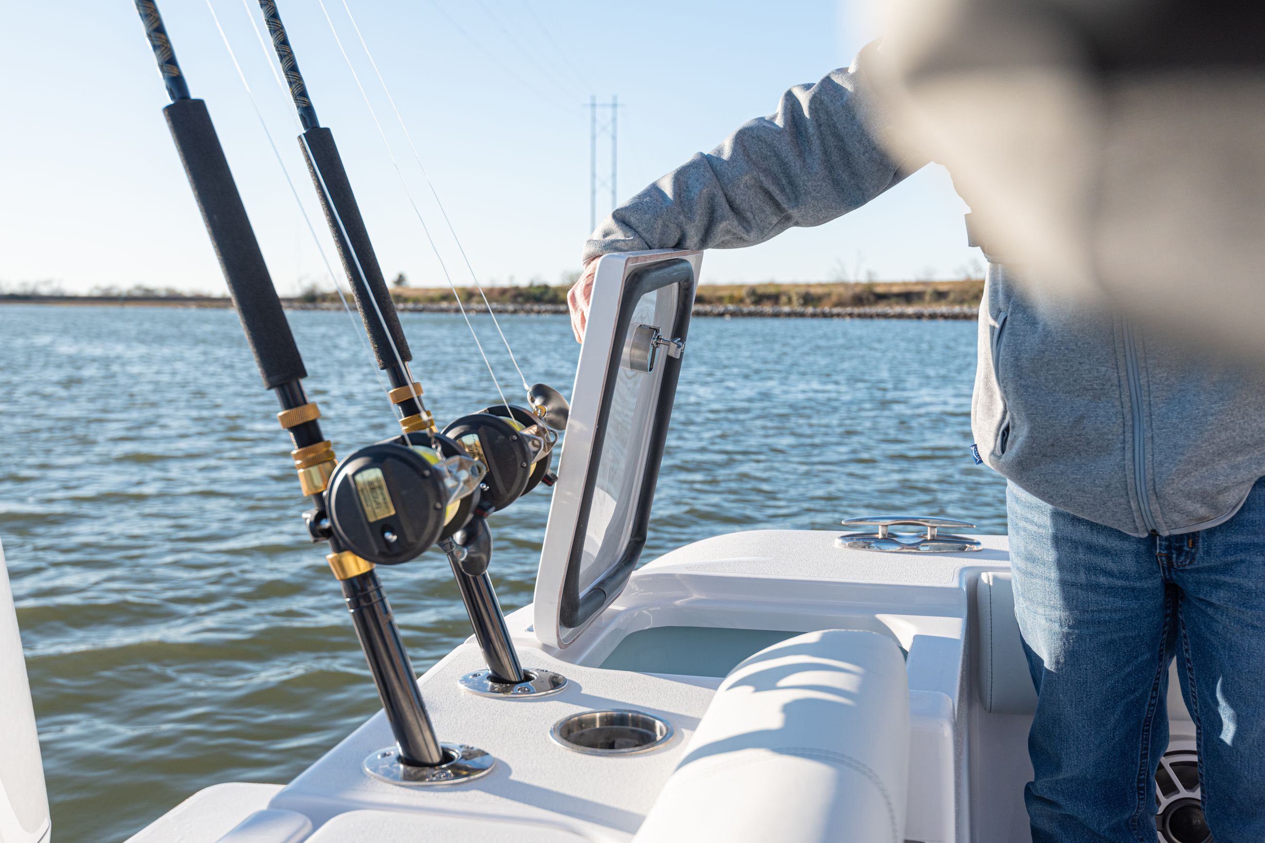 Detail image of the Open 352 Center Console
