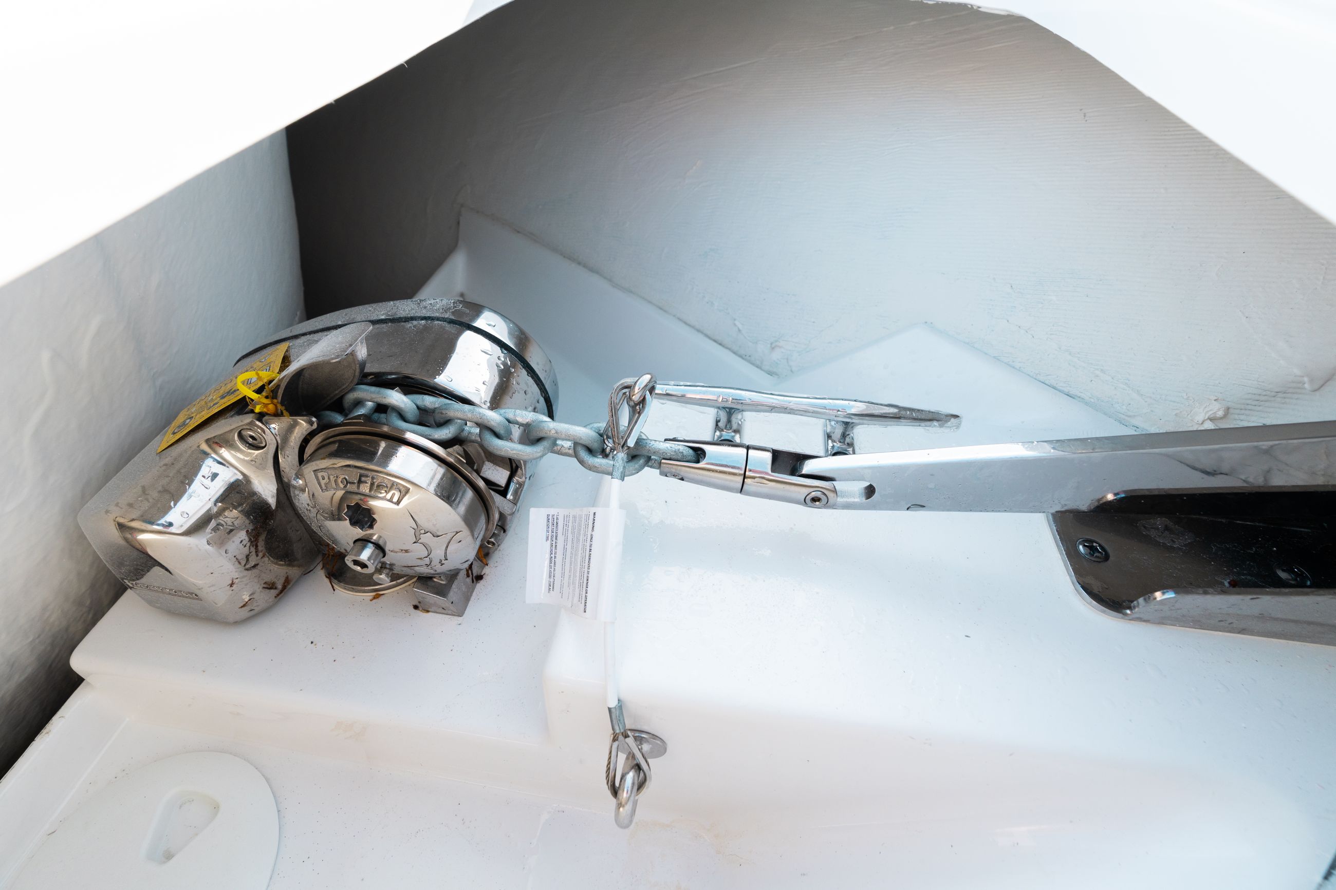 Detail image of Thru-Hull Windlass Anchor