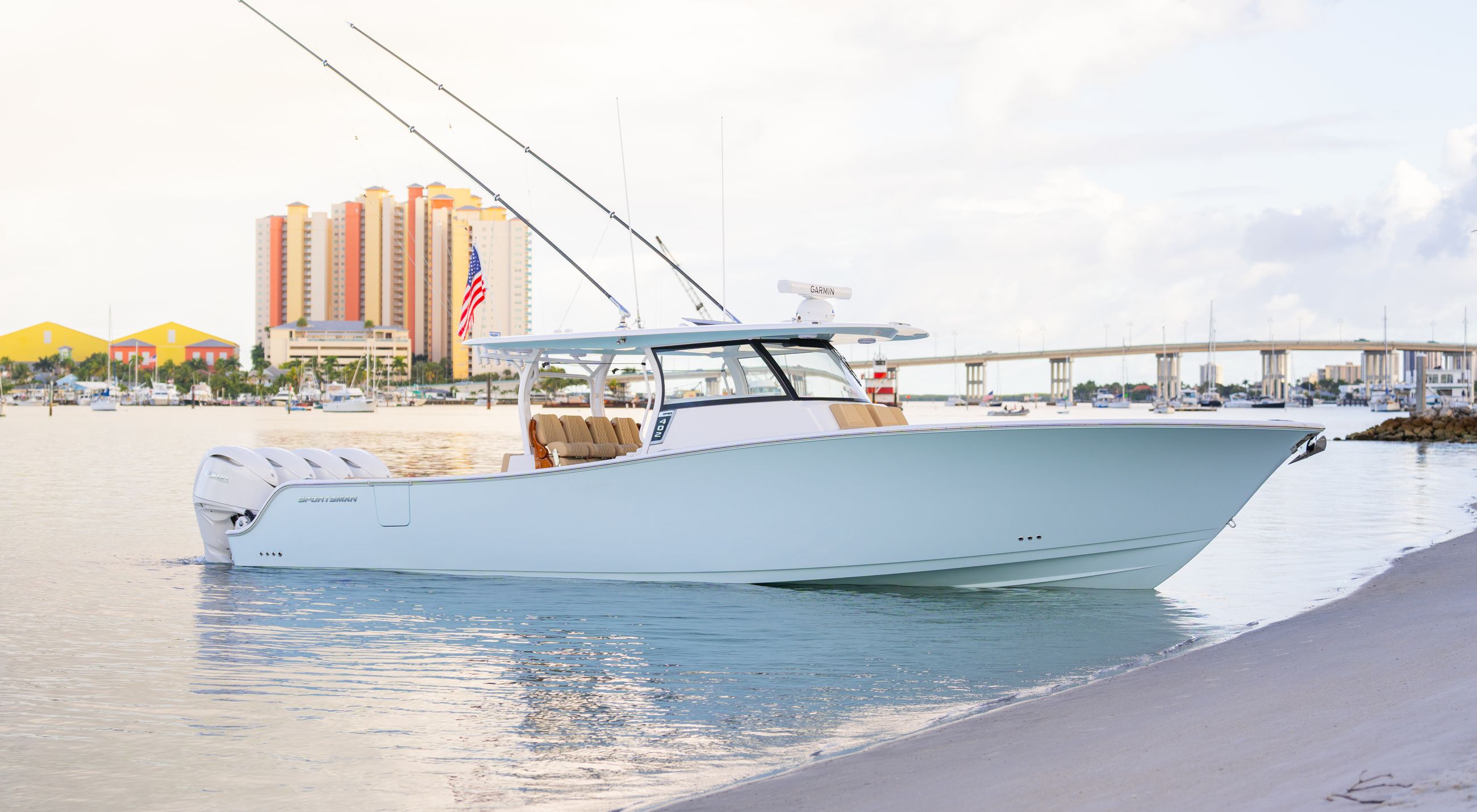 Standard features for the 402-center-console