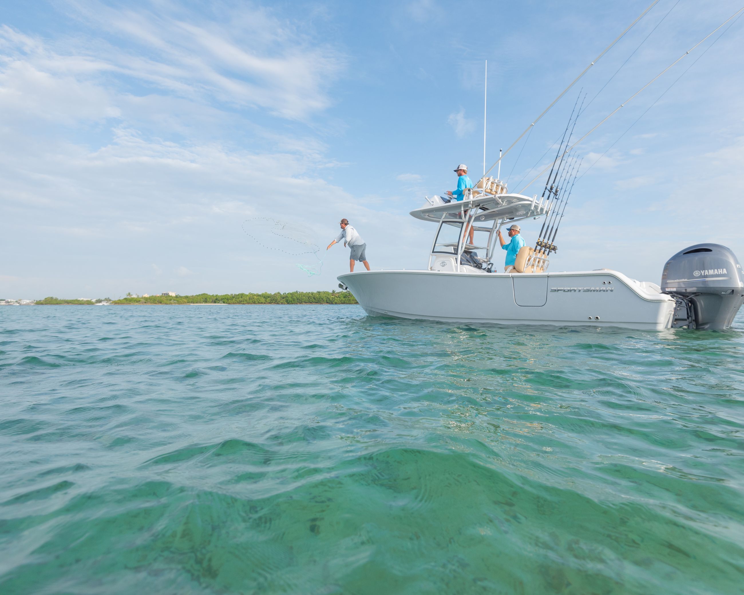 Detail image of the Open 252 Center Console