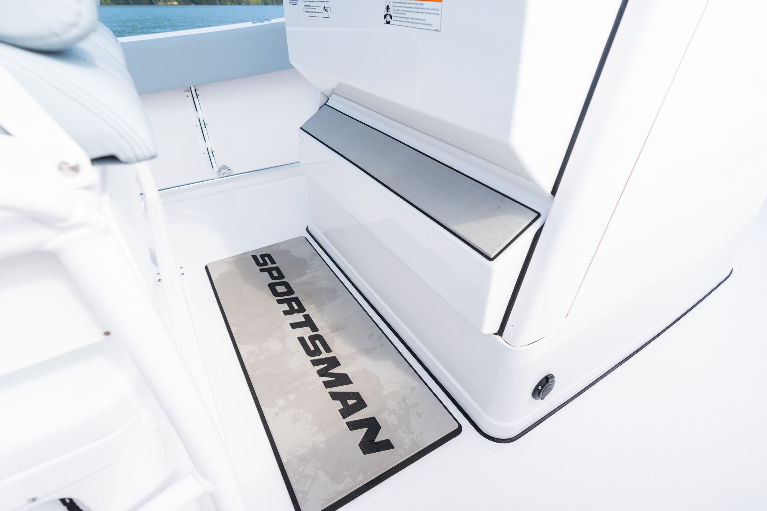 Detail image of Console Footrest w/ Pads