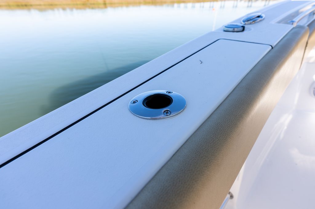 Detail image of Flush Mount Gunwale Rod Holders