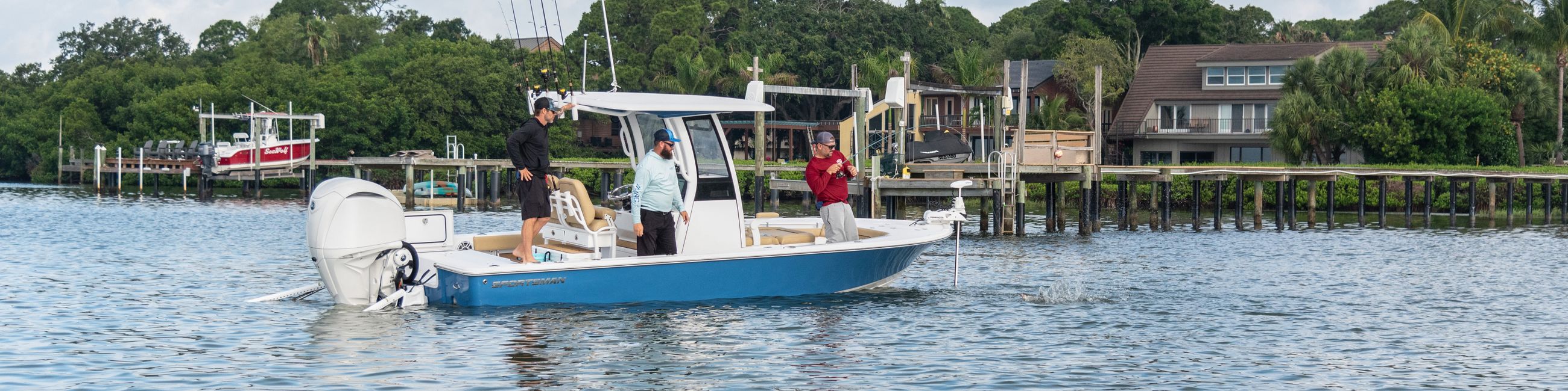 Masters 247OE Bay Boat Side profile image