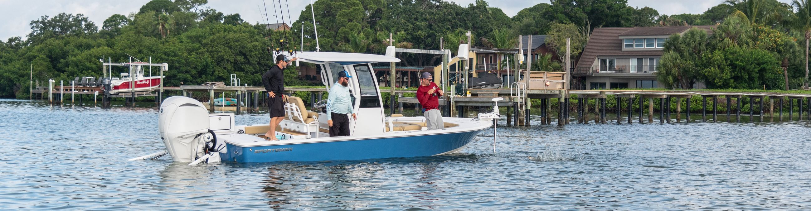 Masters 247OE Bay Boat Side profile image