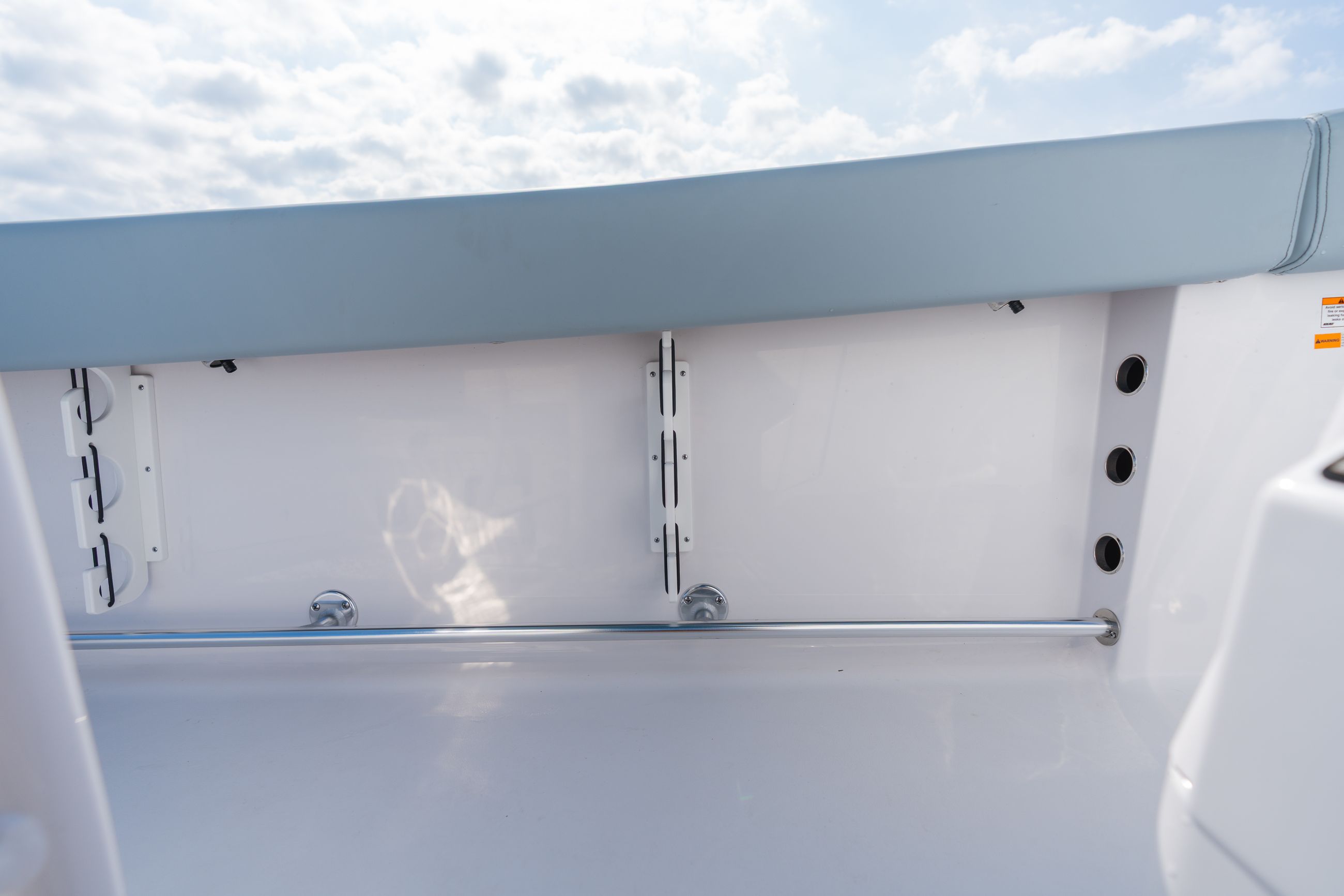 Detail image of Under Gunwale Rod Racks
