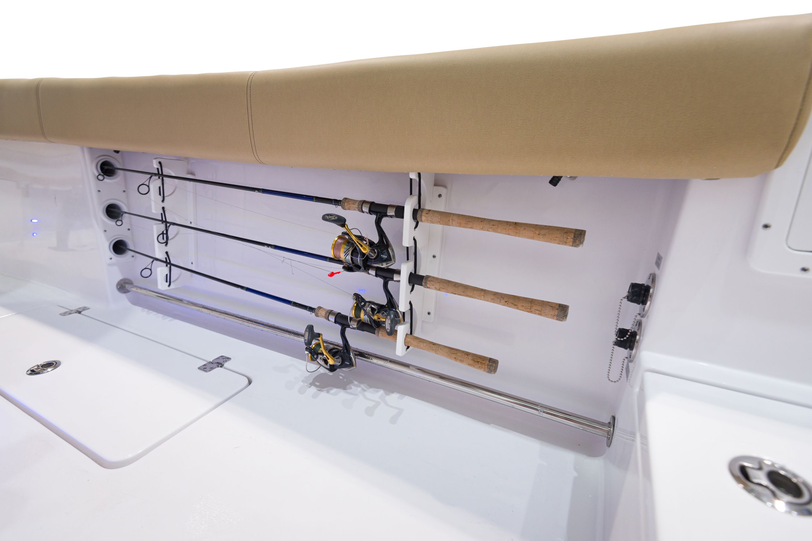 Detail image of Under Gunwale Rod Racks