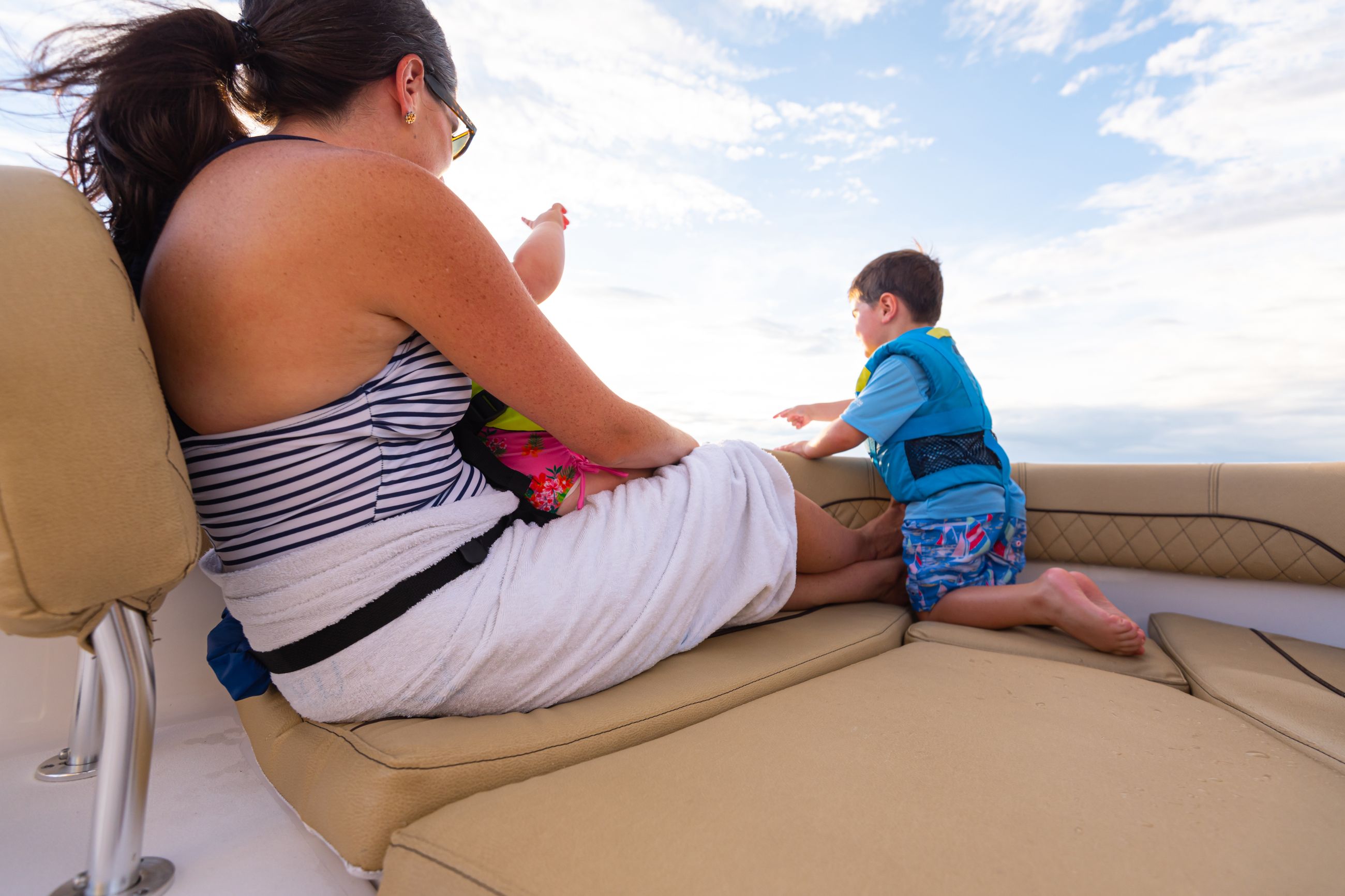 Detail image of the Open 212 Center Console