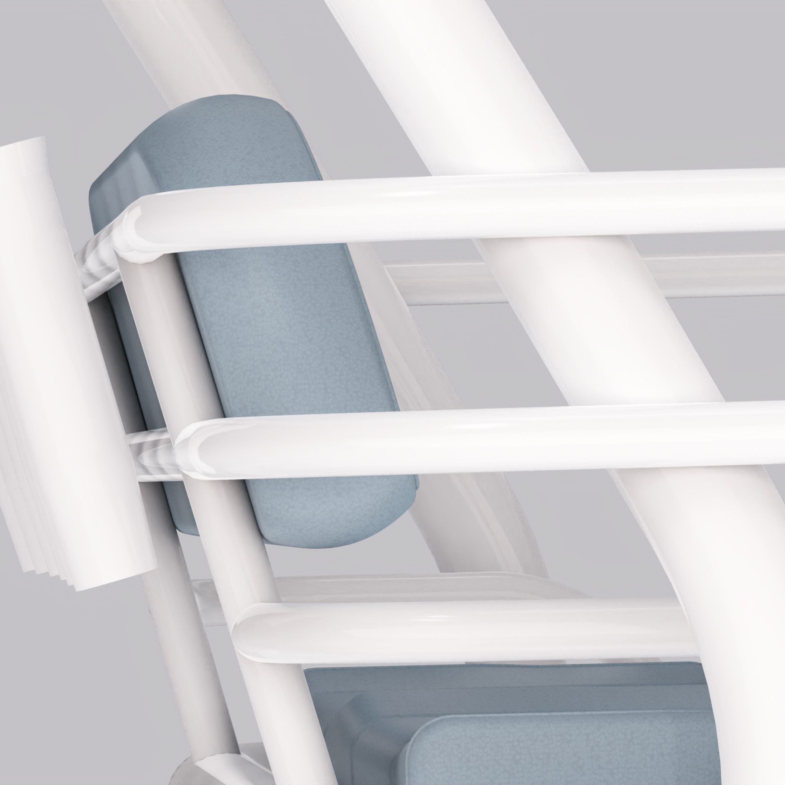 Powder coating image for the white powder coating