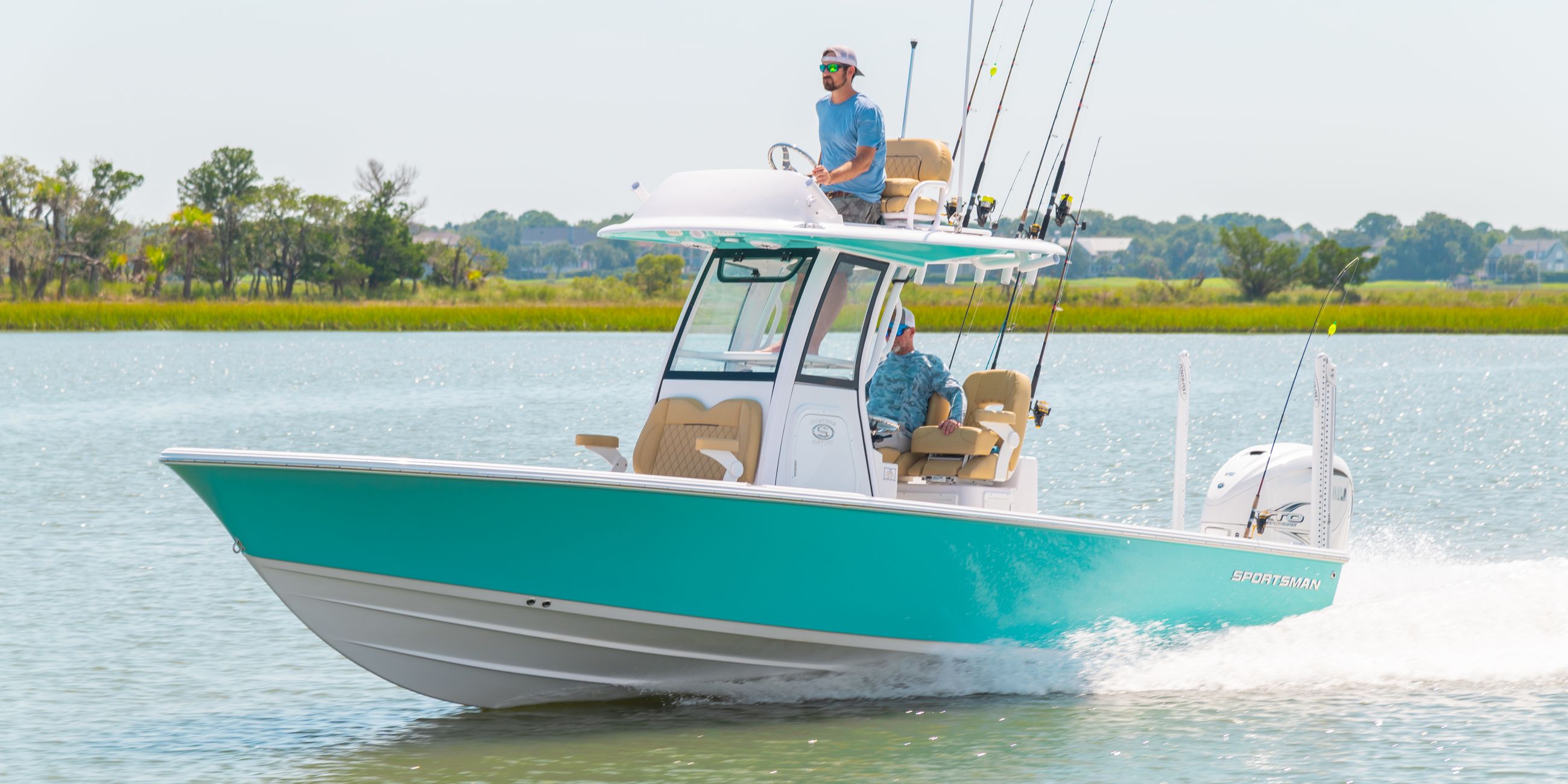 Family-Friendly Offshore Center Consoles & Bay Boats from 20' to 35' |  Sportsman Boats