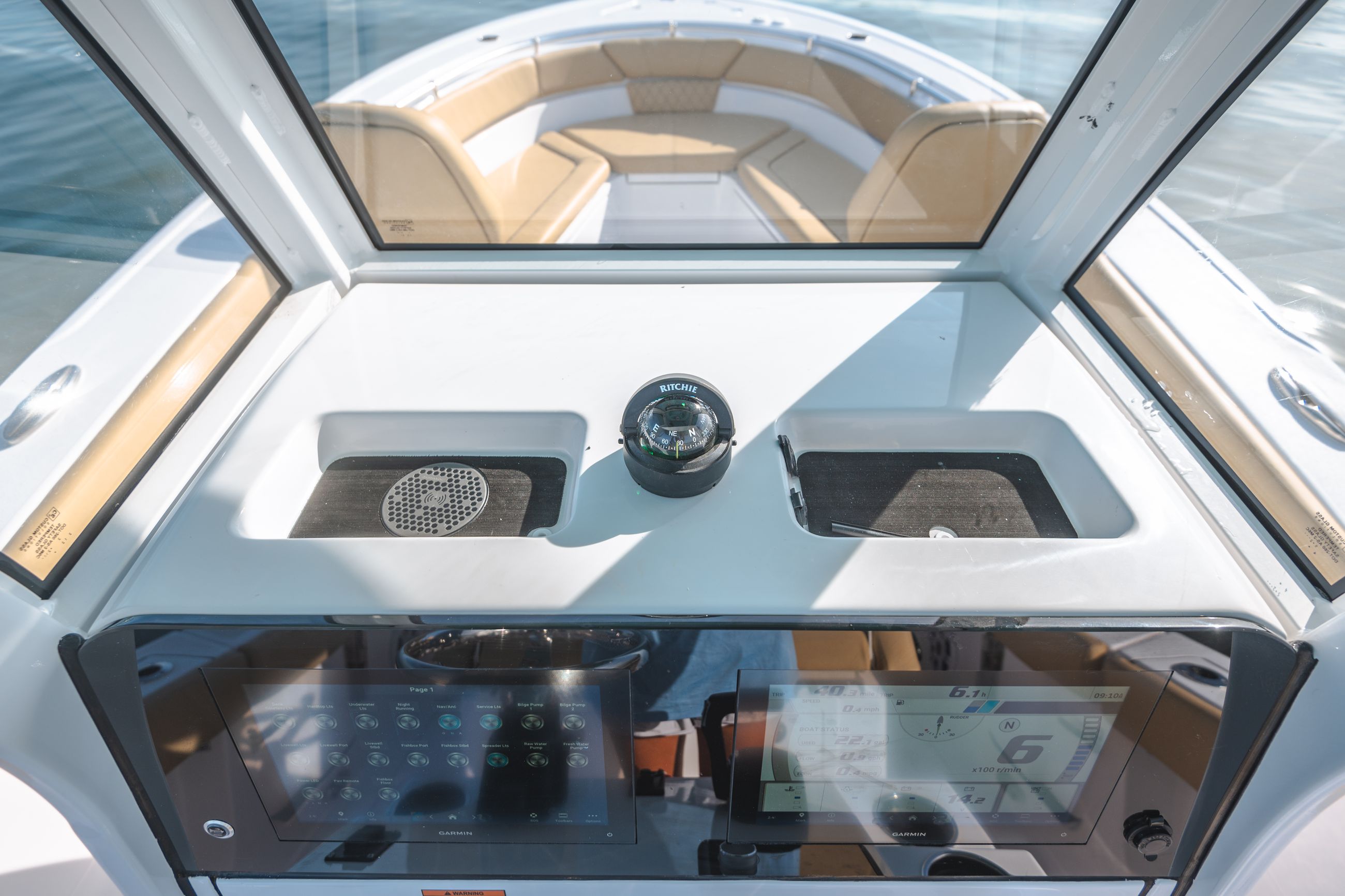 Detail image of Console Top Storage