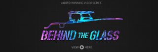 Logo for the Behind the Glass series where we show our build process step by step