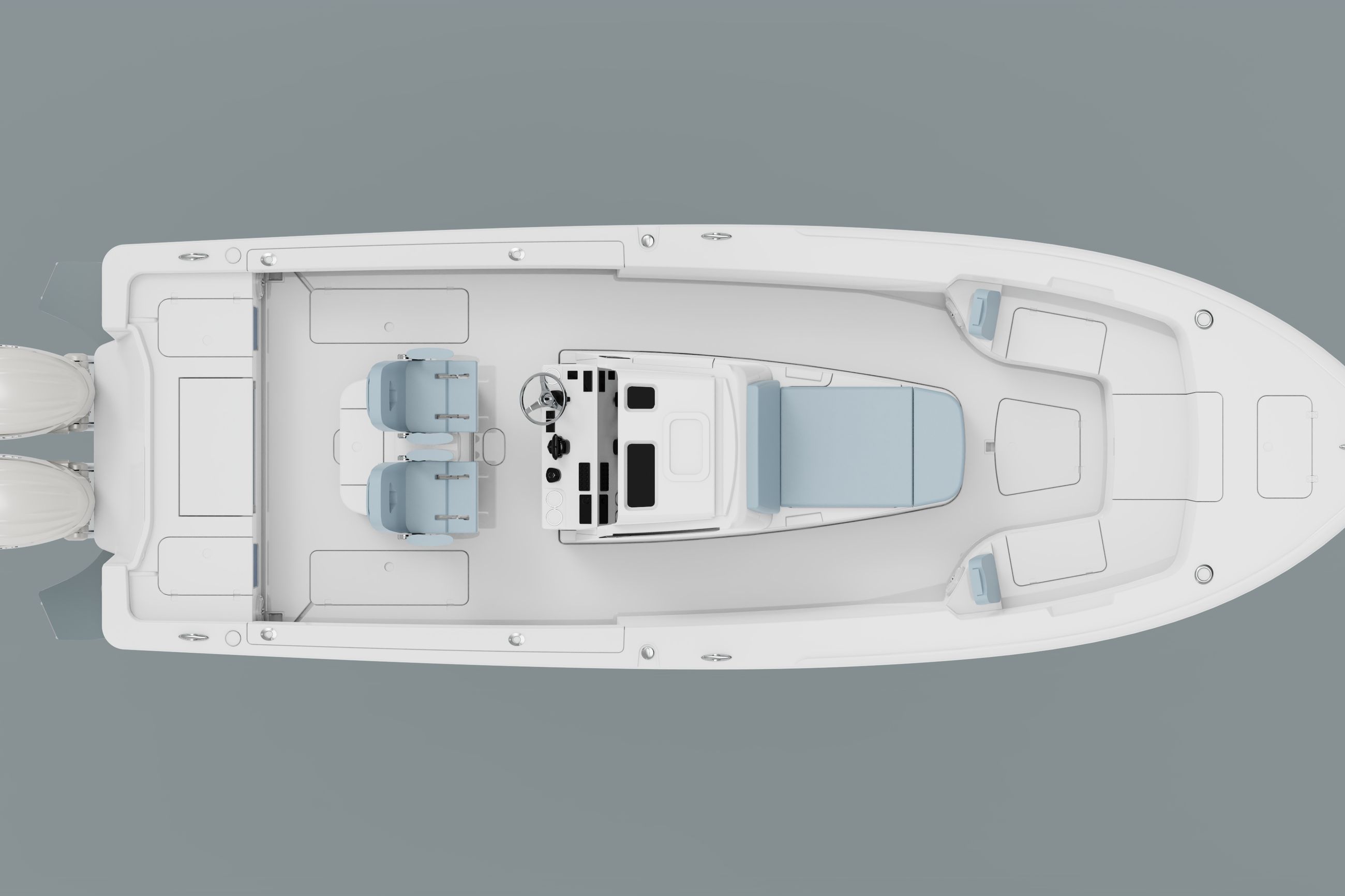 Detail image of the Masters 287 Bay Boat