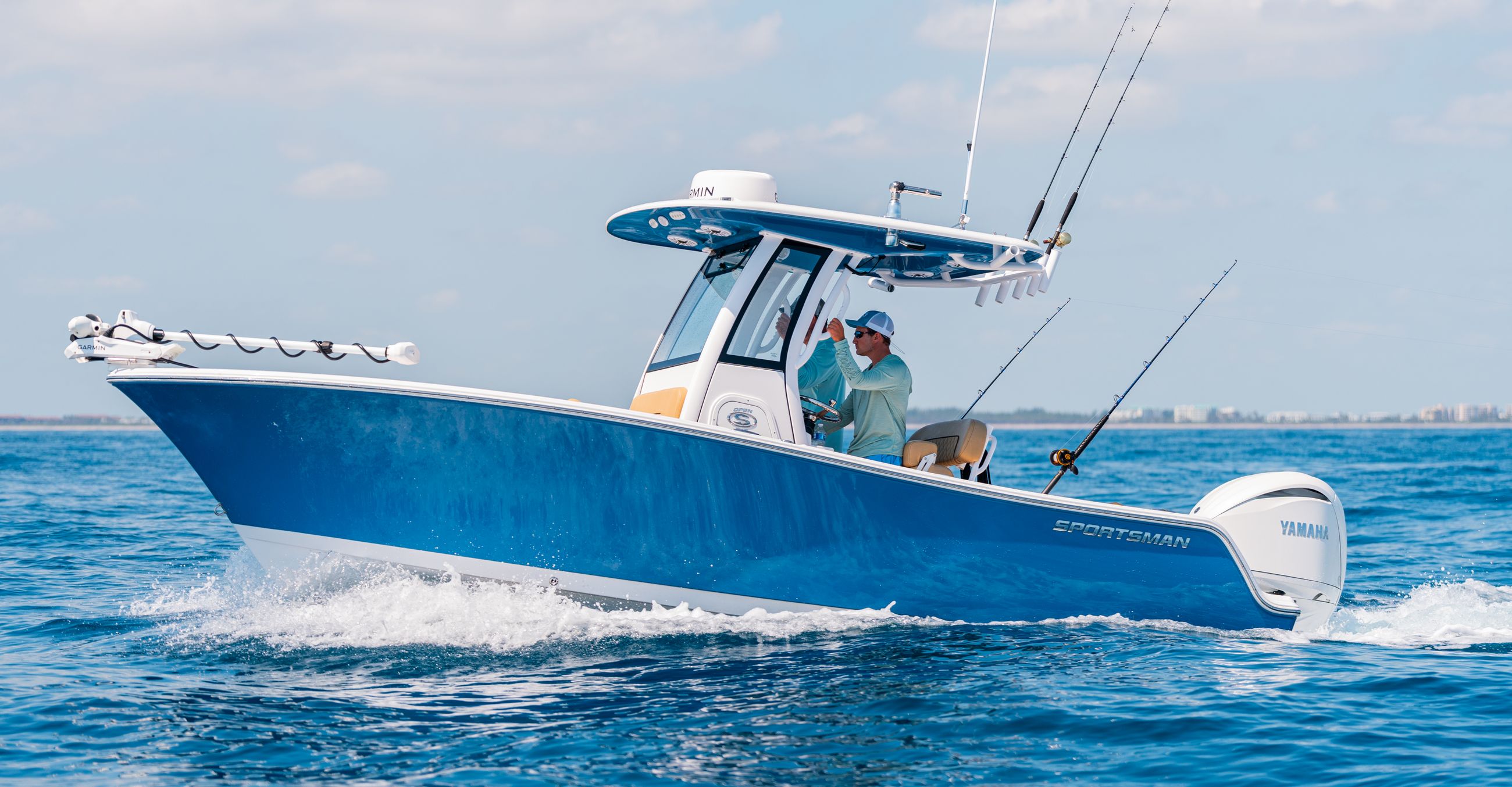 Large detail image of the Open 212 Center Console