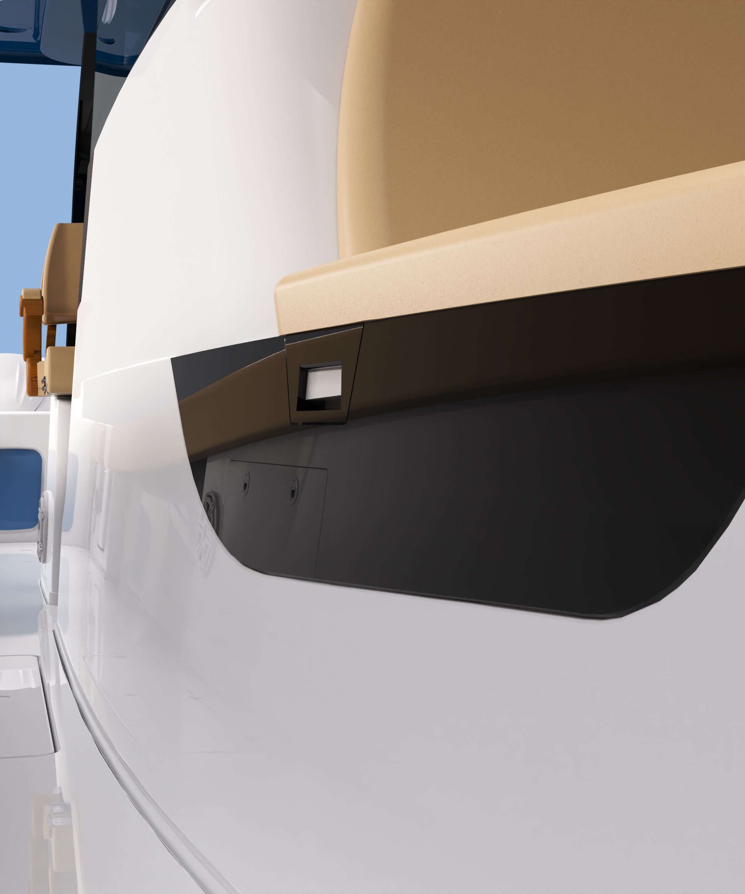 Detail image of the Open 402 Center Console