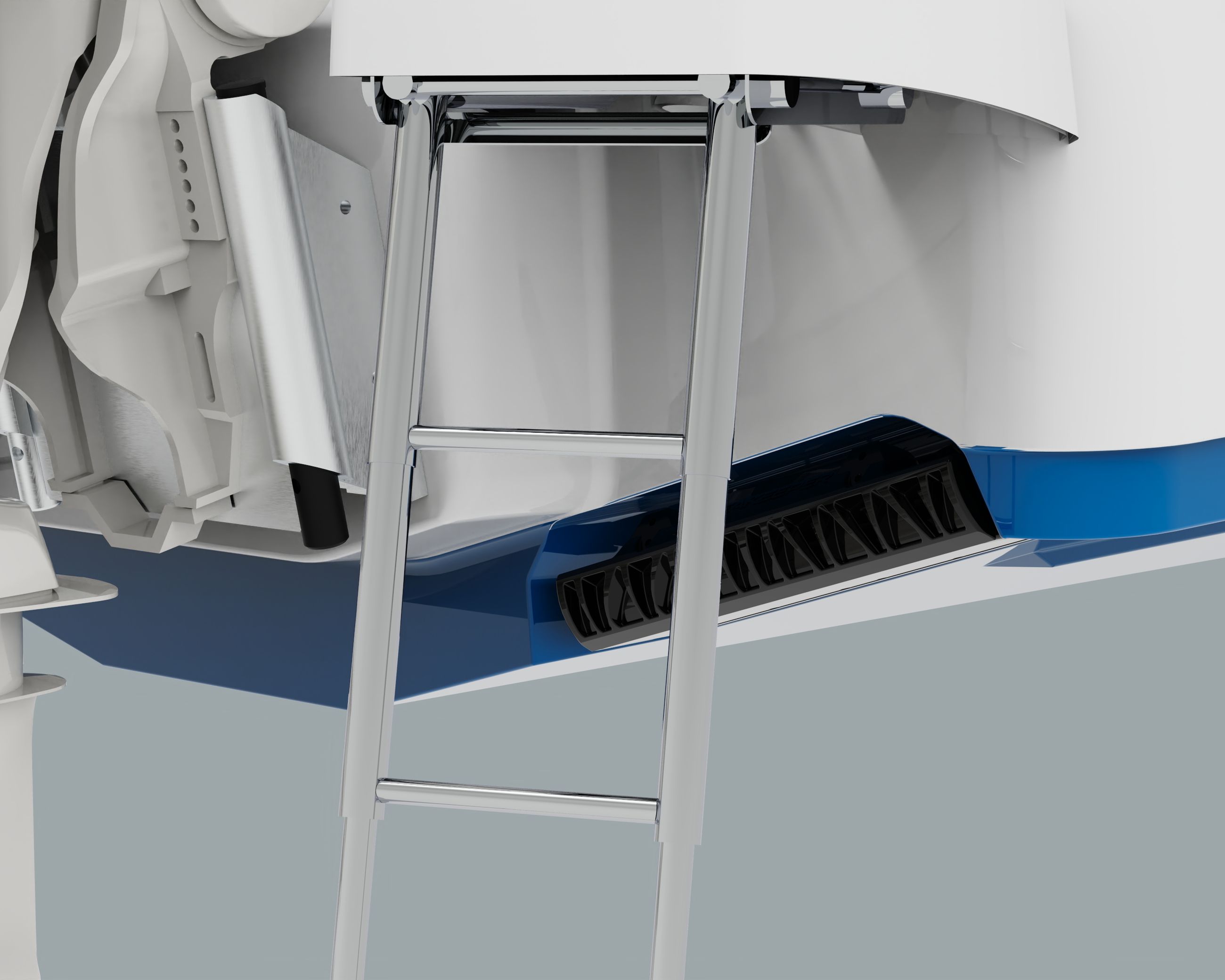 Detail image of the Masters 287 Bay Boat