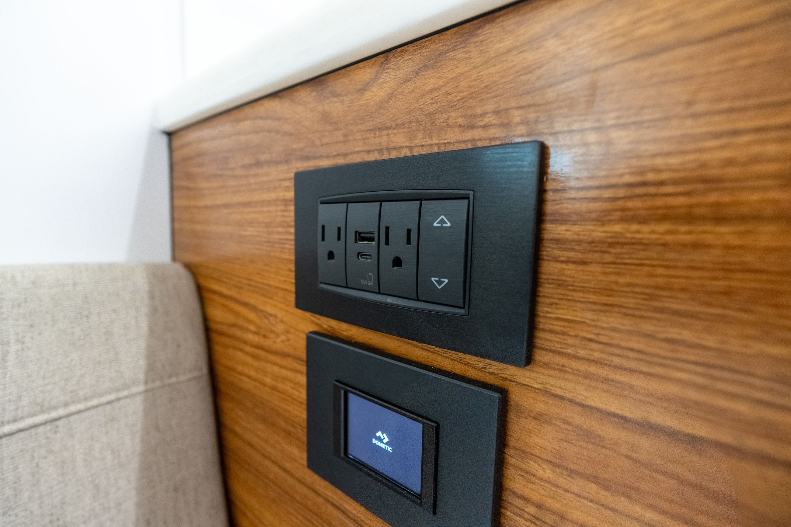 Large detail image of the 110V Wall Outlets