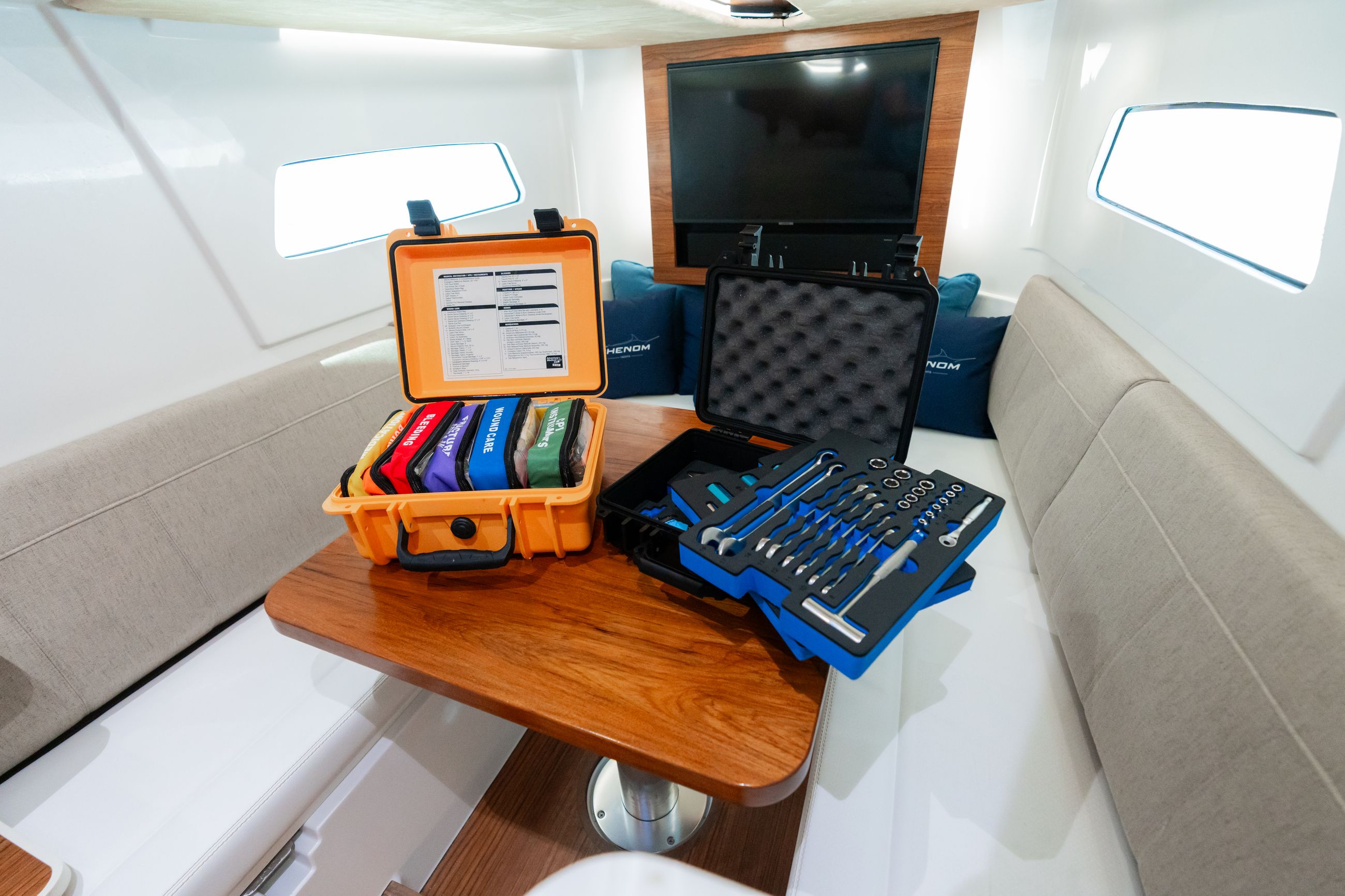 Large detail image of the Tool Kit And Medical First Aid